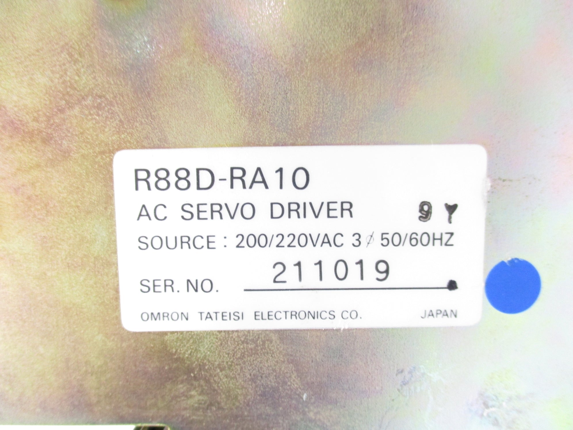 OMRON R88D-RA10 UNMP