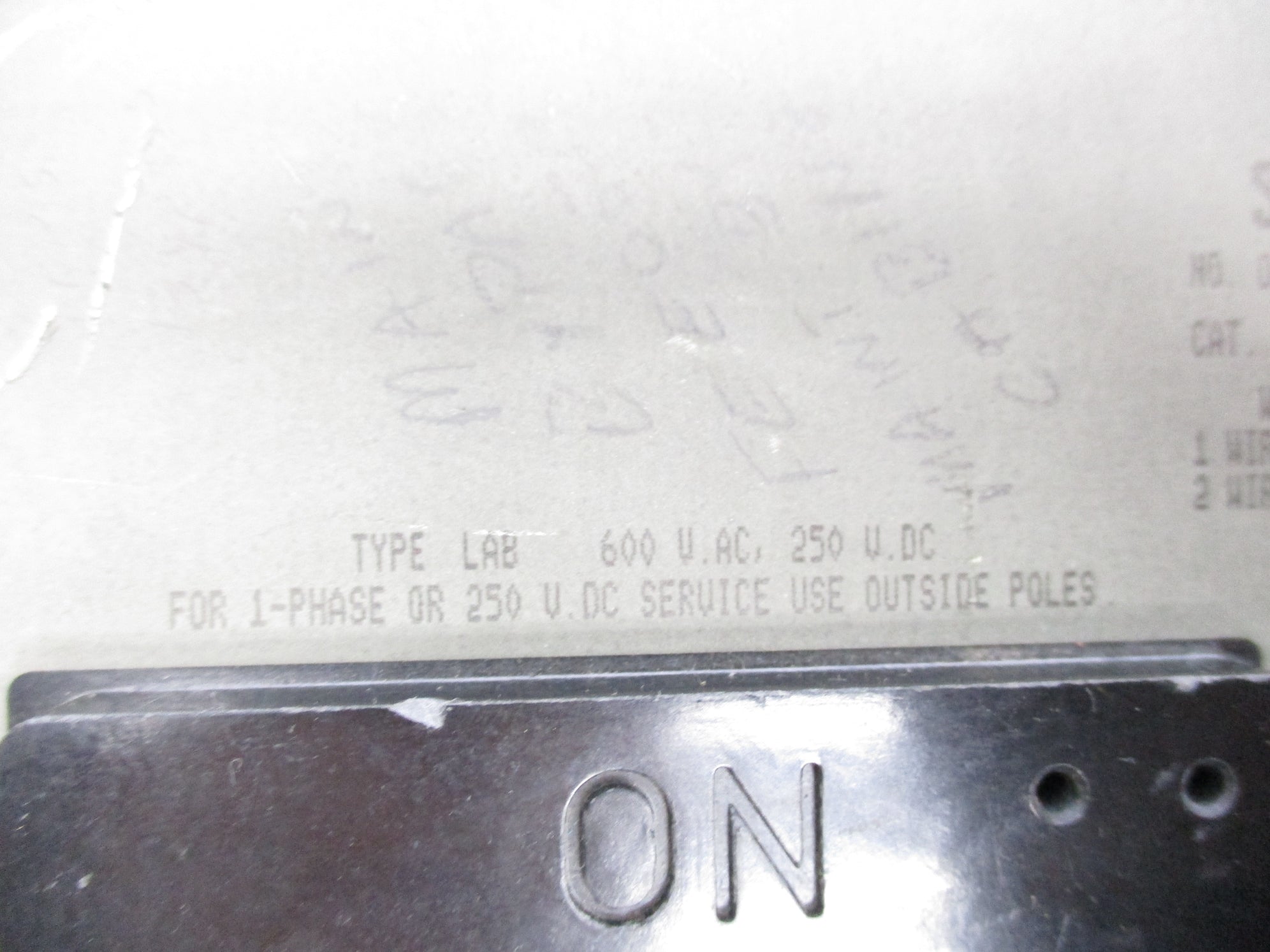 SQUARE D LAB36350 SER. 4 350A 240V UNMP