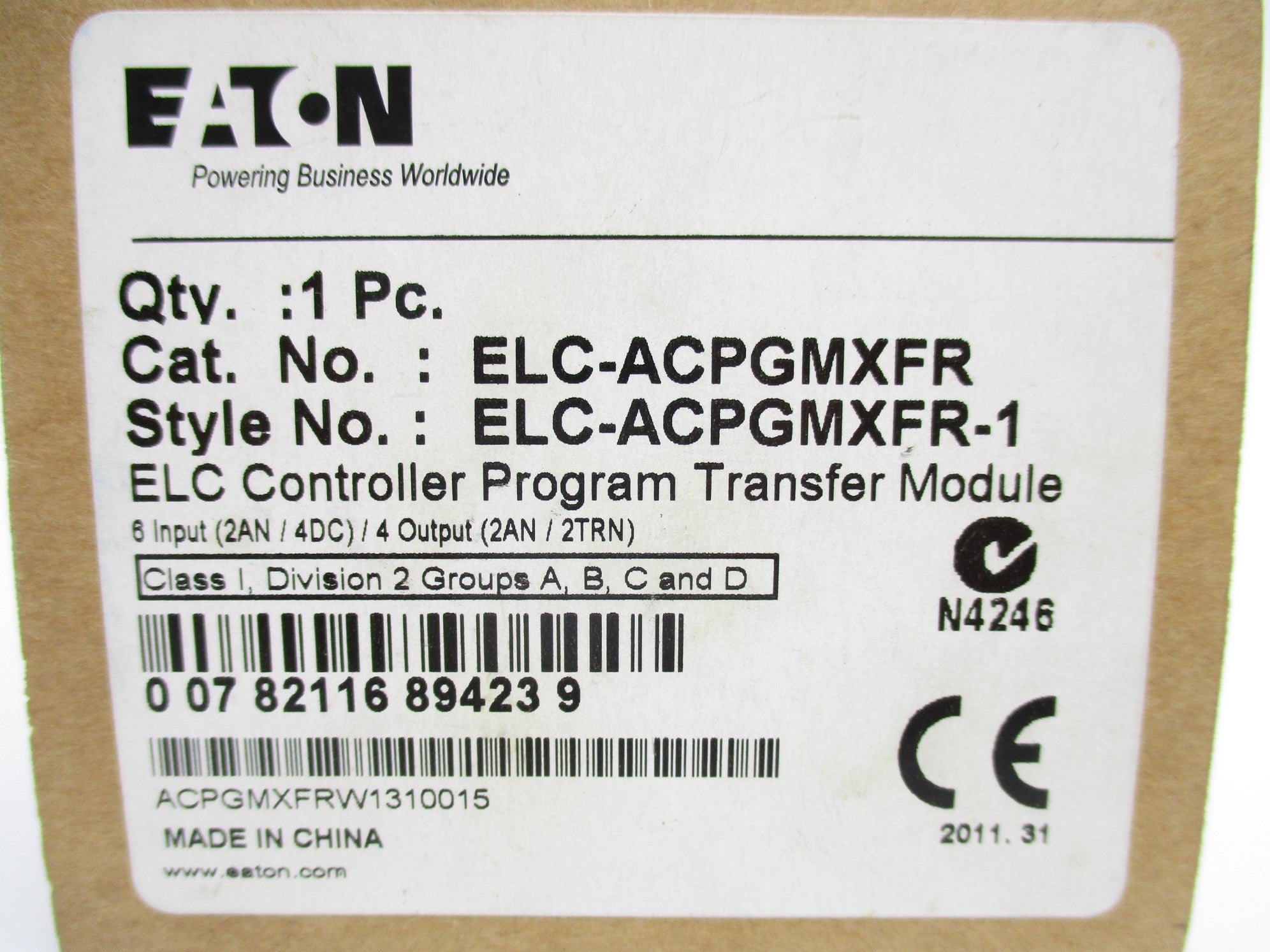 EATON ELC-ACPGMXFR NSMP