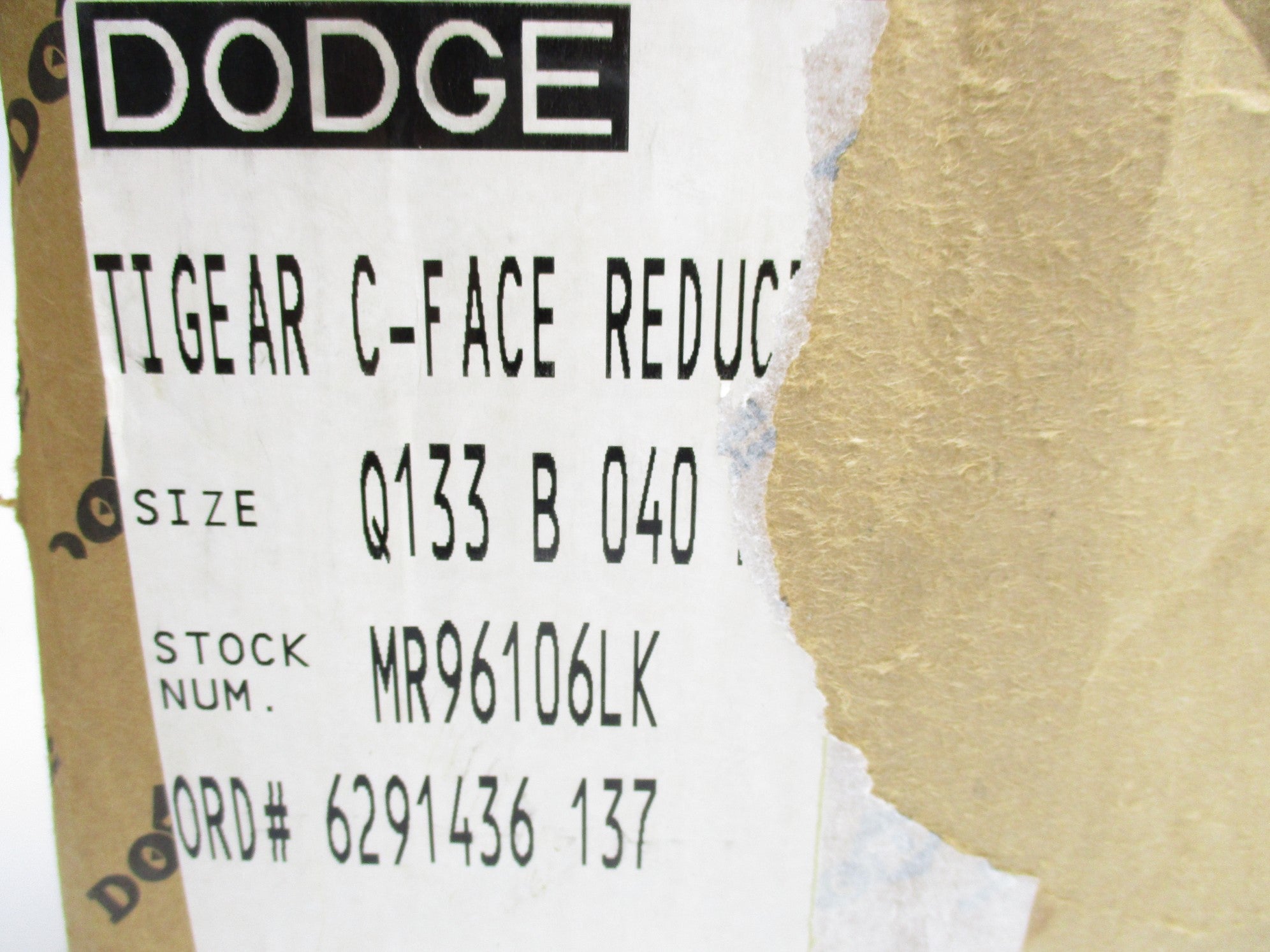 DODGE TIGEAR Q133B040M056LK NSMP