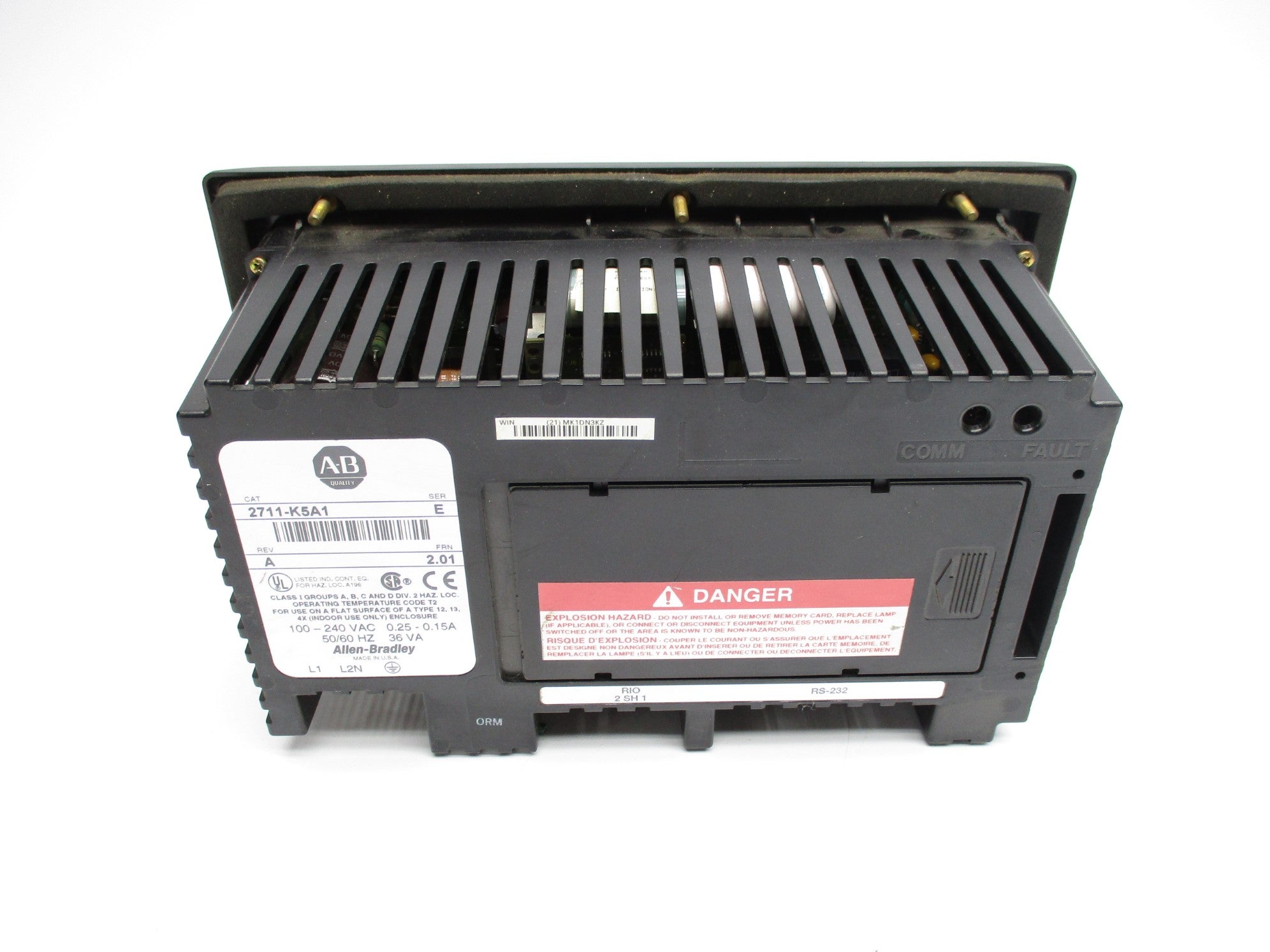 ALLEN BRADLEY 2711-K5A1 SER. E F/W 2.01 UNMP