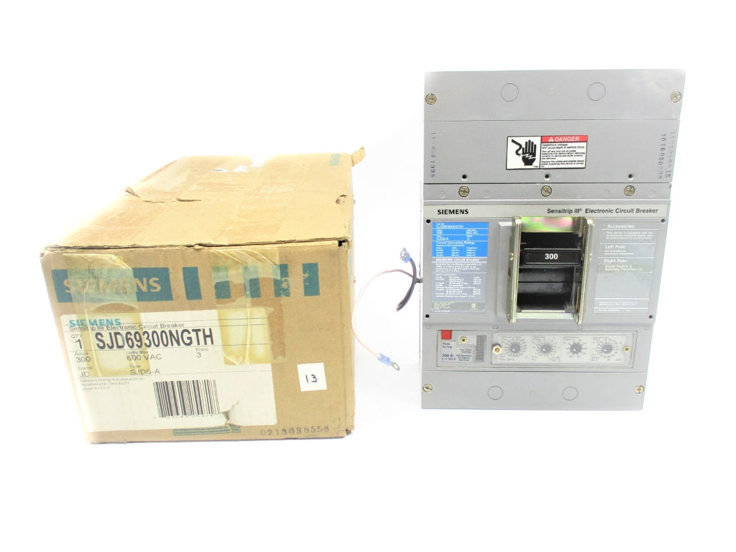 SIEMENS SJD69300NGTH 300A 600VAC NSMP
