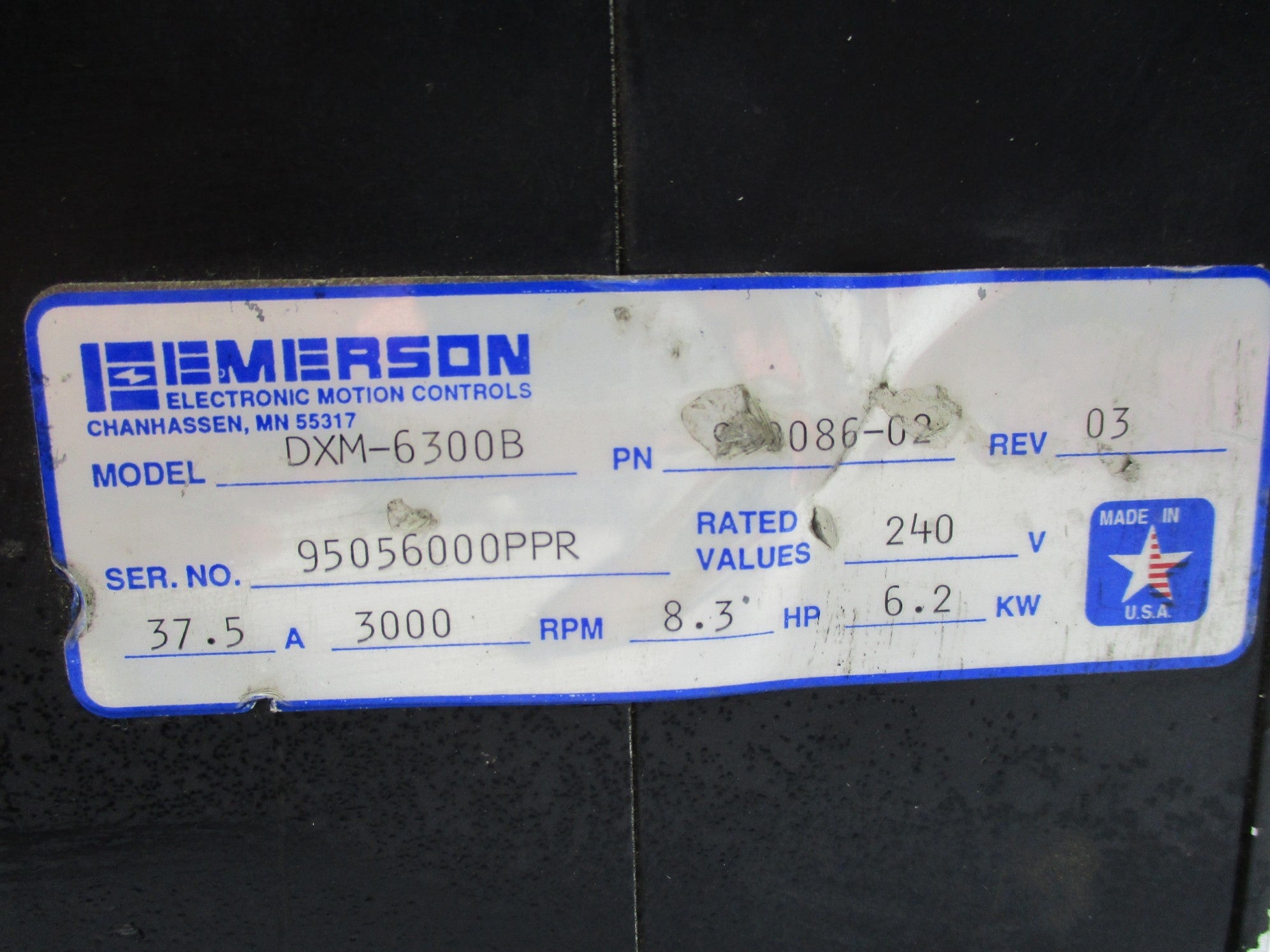 EMERSON DXM-6300B UNMP