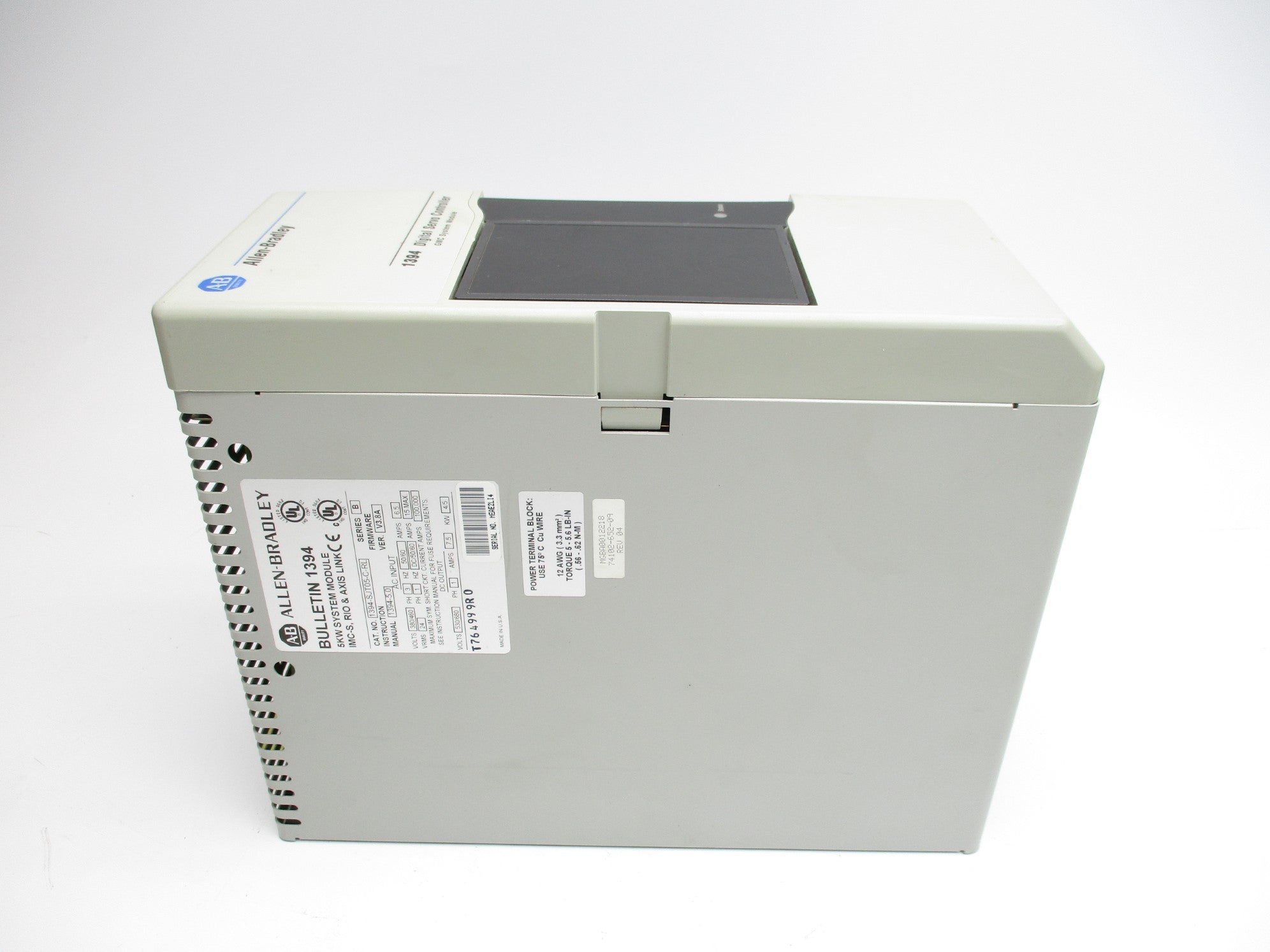 ALLEN BRADLEY 1394-SJT05-C-RL SER. B F/W V3.8A NSNP