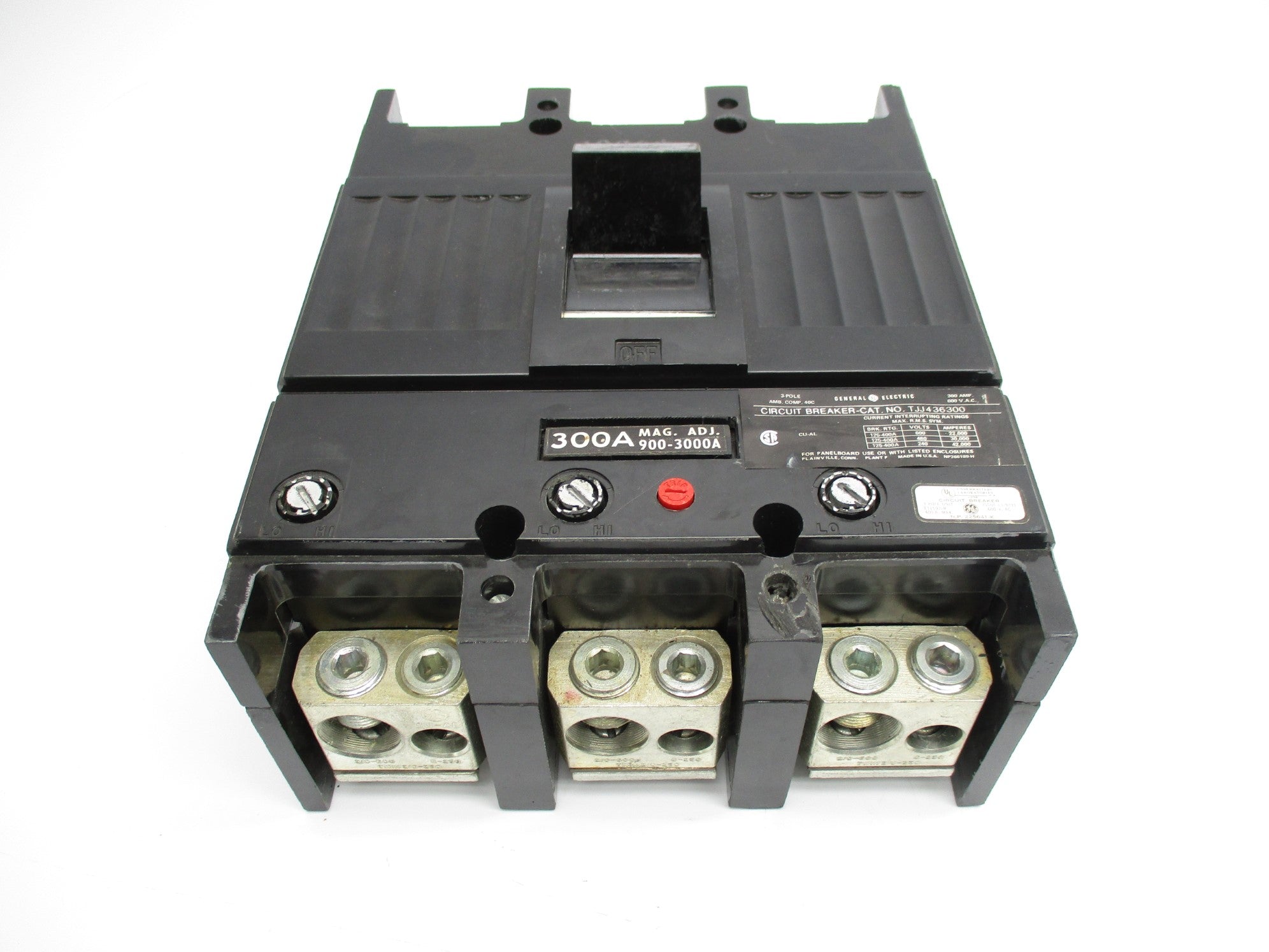 GENERAL ELECTRIC TJJ436300 300A 600VAC UNMP