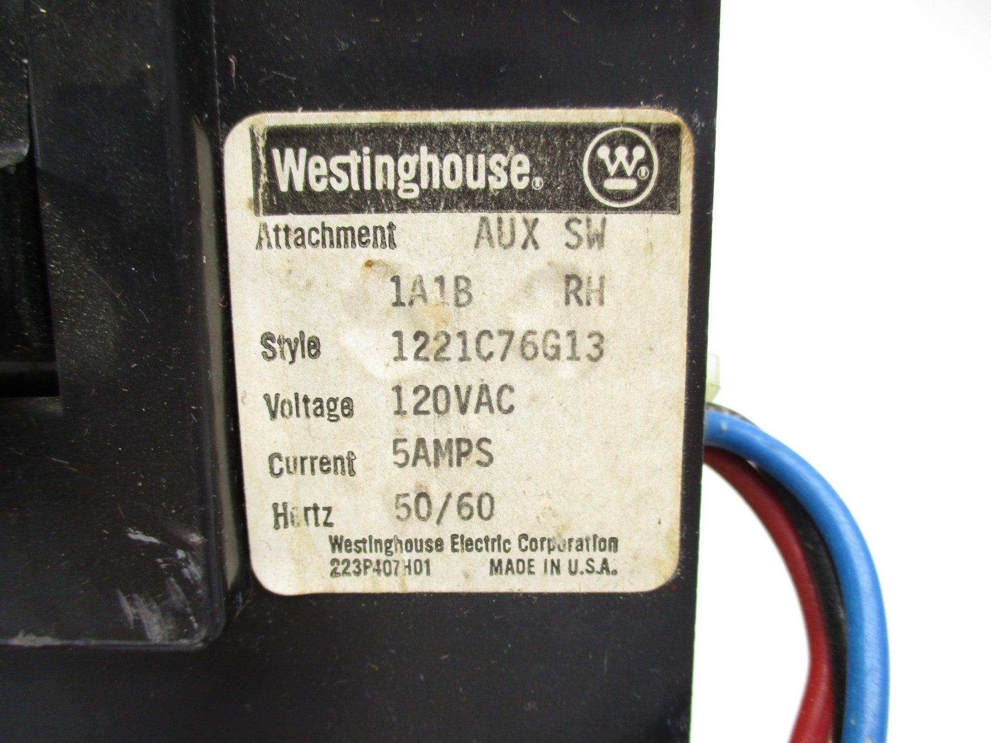 WESTINGHOUSE CA3200A11 200A 240VAC UNMP