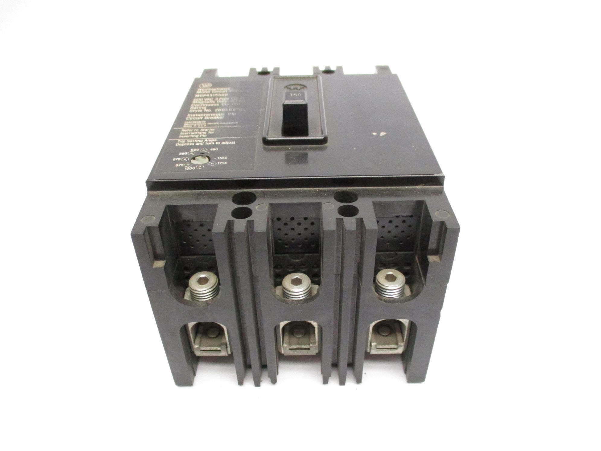 WESTINGHOUSE MCP431550R 150A 600VAC NSNP