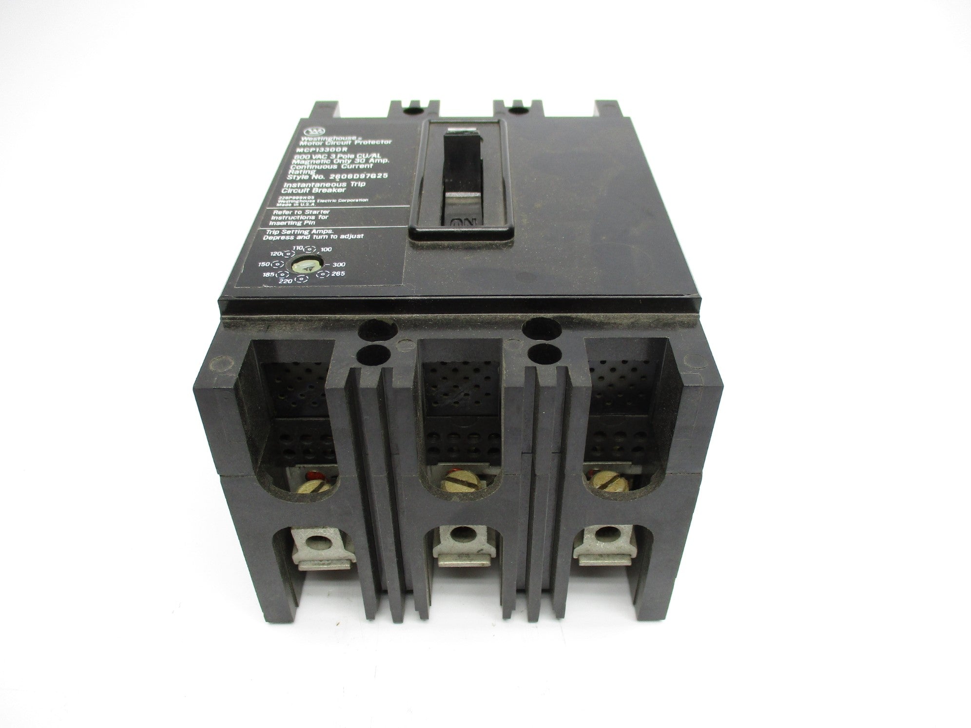 WESTINGHOUSE MCP13300R 2606D97G25 600VAC 30A UNMP
