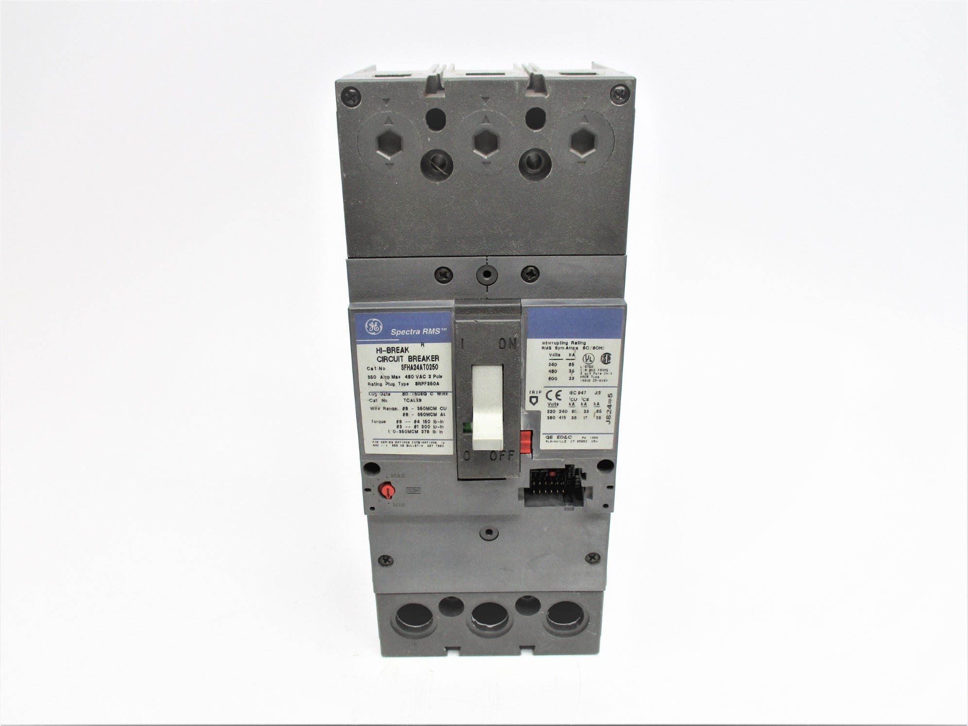 GENERAL ELECTRIC SFHA24AT0250 260A 480VAC NSNP