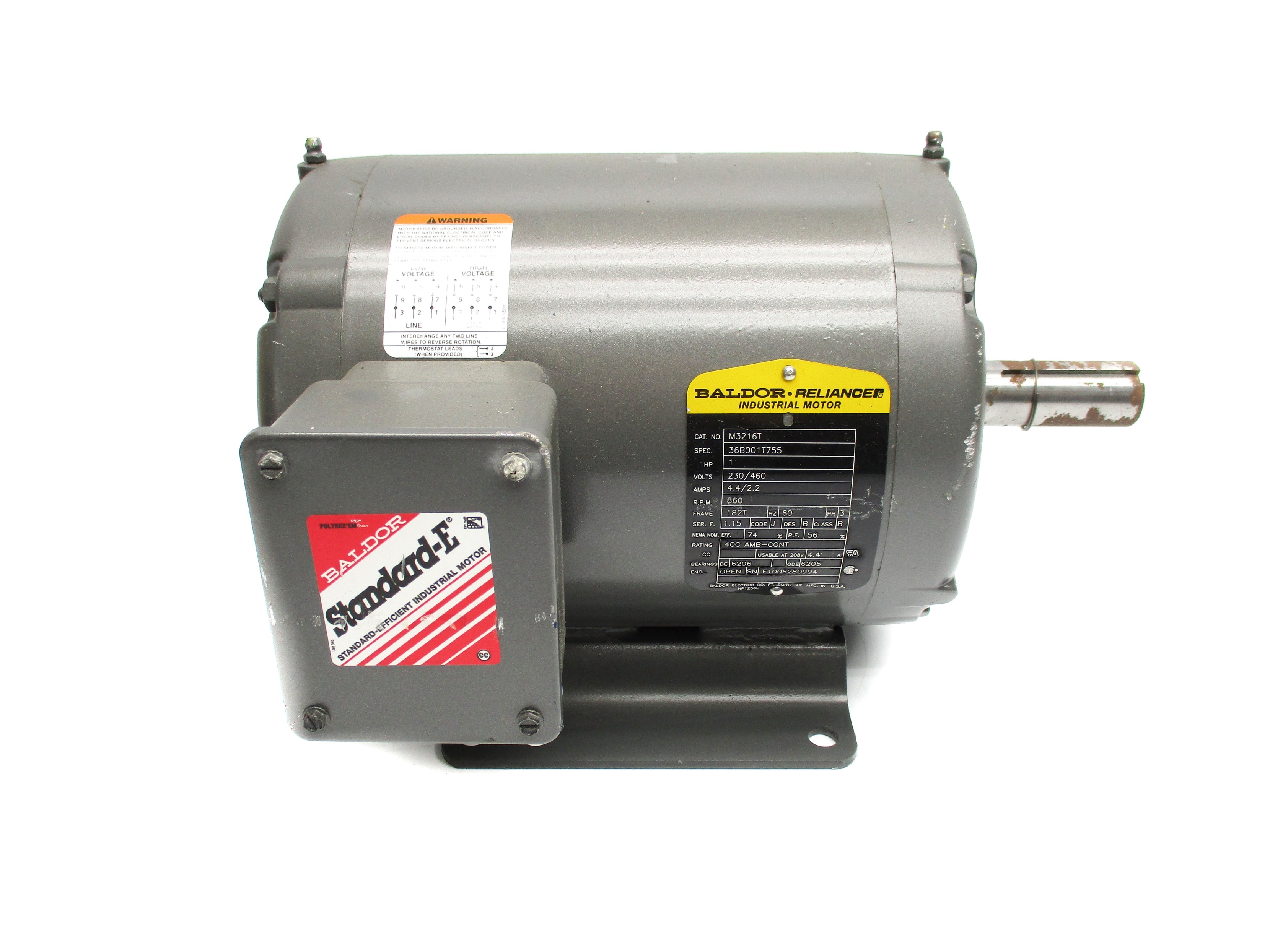 BALDOR M3216T UNMP