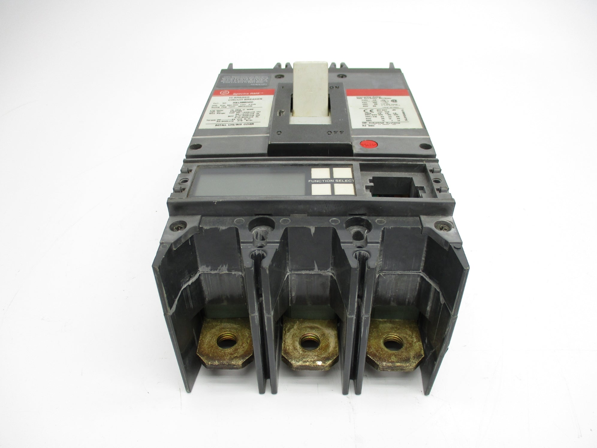 GENERAL ELECTRIC SGLL36BB0400 400A 600VAC (AS PICTURED) UNMP