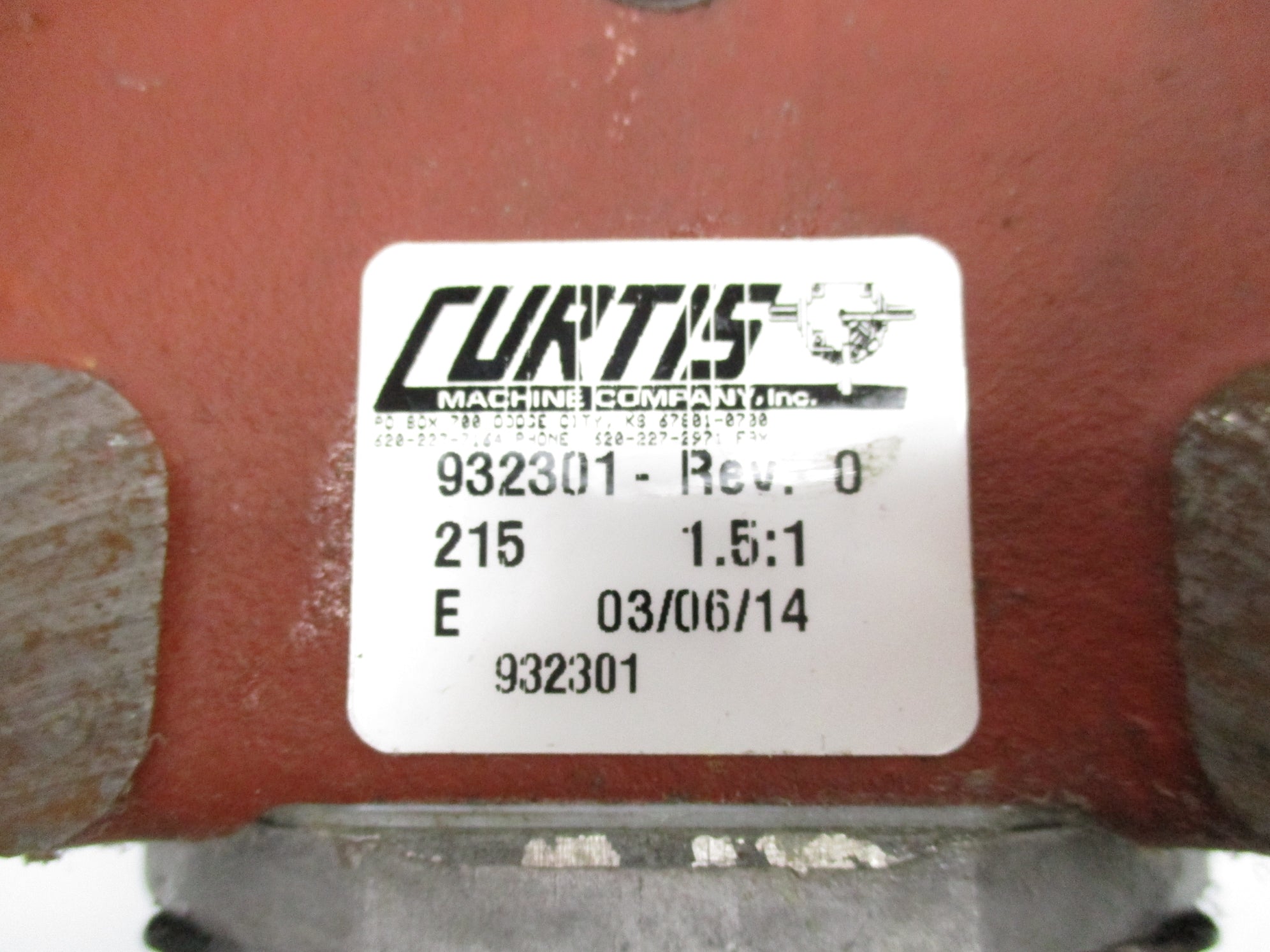 CURTIS 932301-215 UNMP