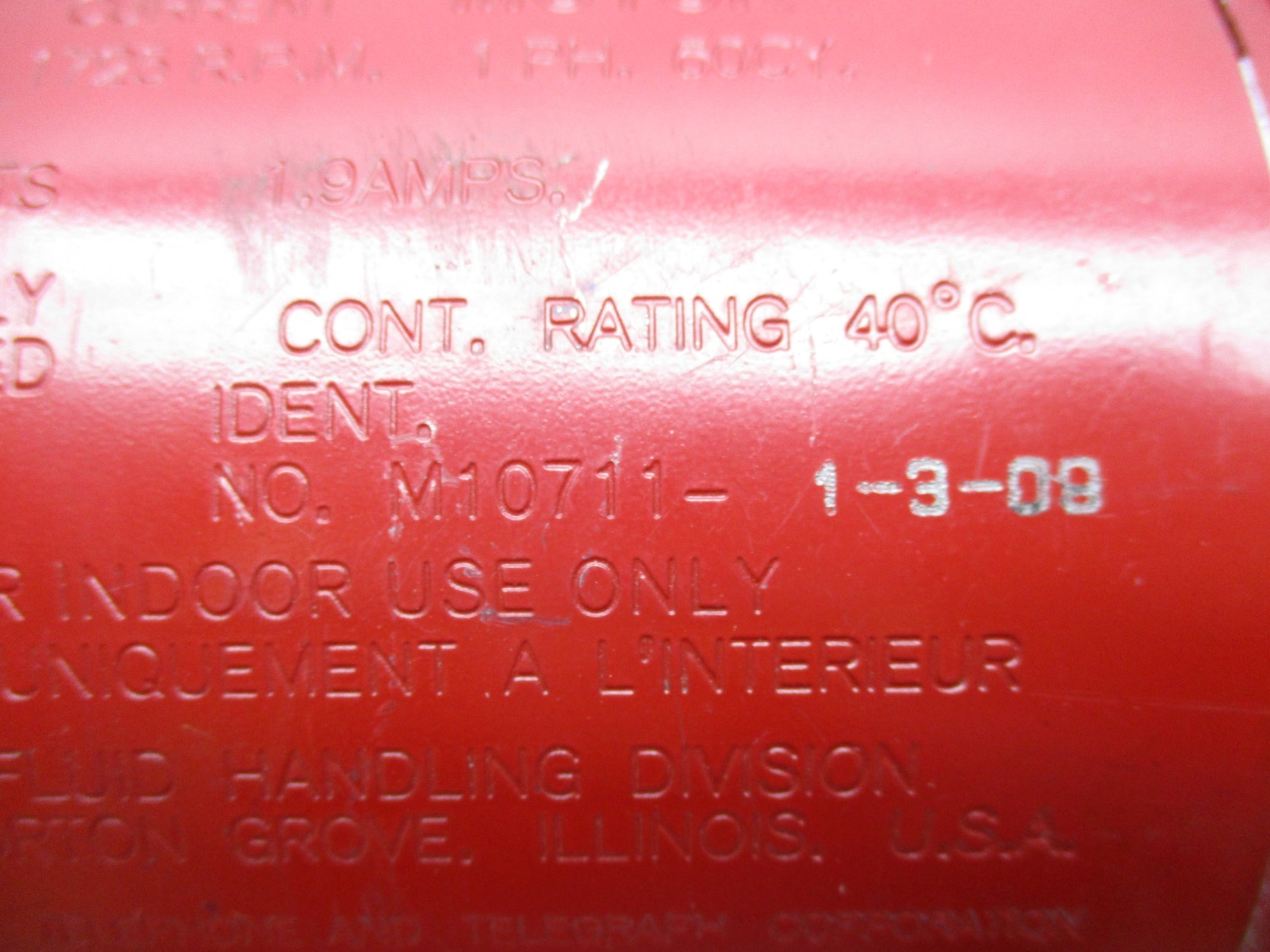 BELL & GOSSETT M10711-1-3-09 UNMP