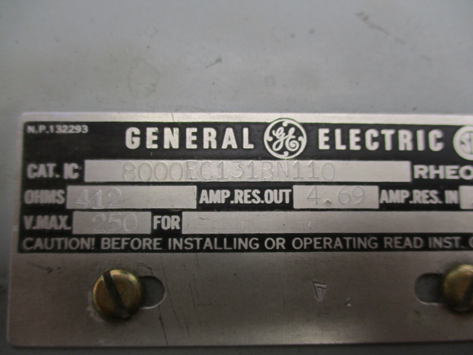 GENERAL ELECTRIC IC8000EC131BN110 UNMP