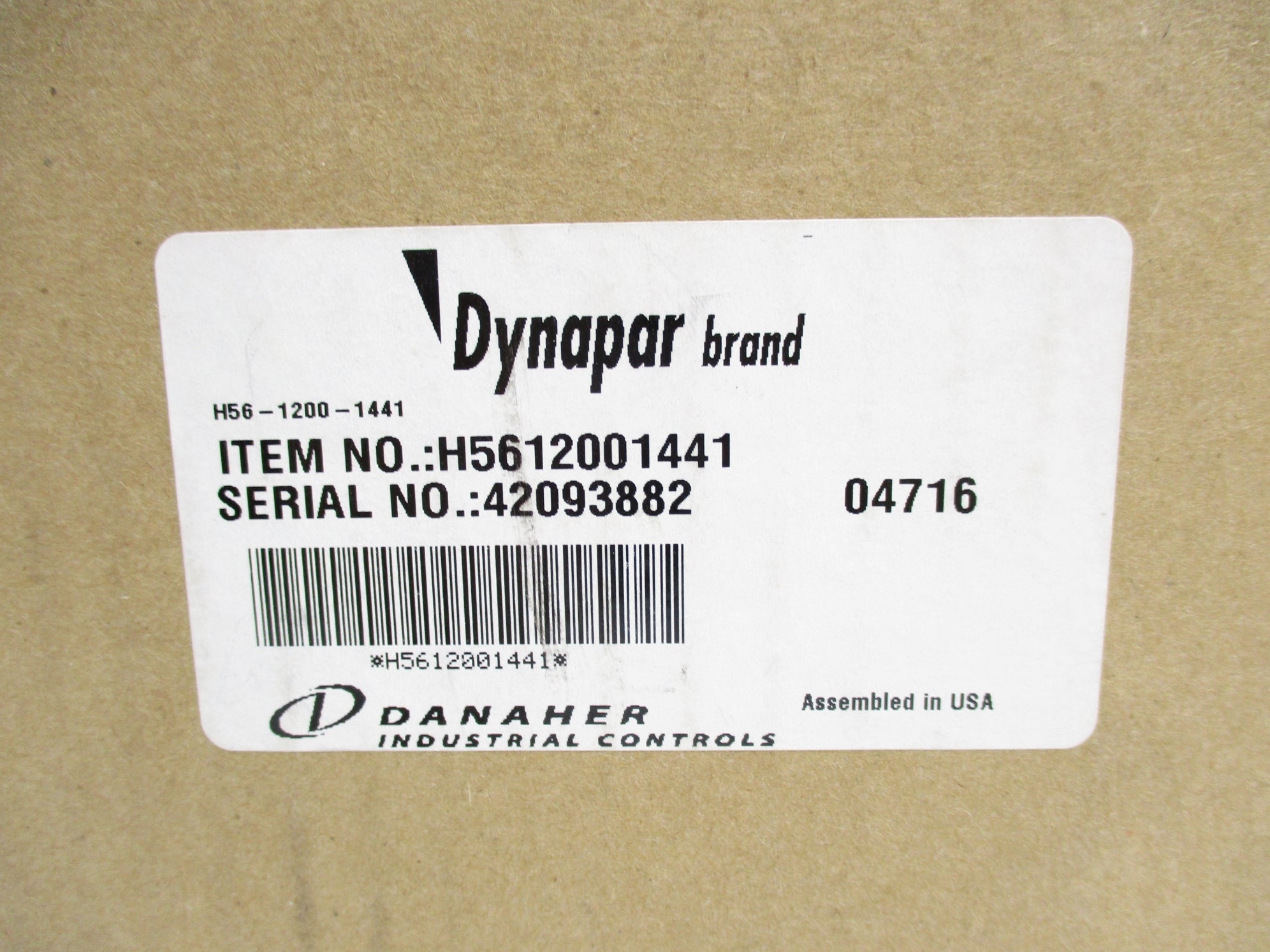 DYNAPAR H5612001441 NSMP
