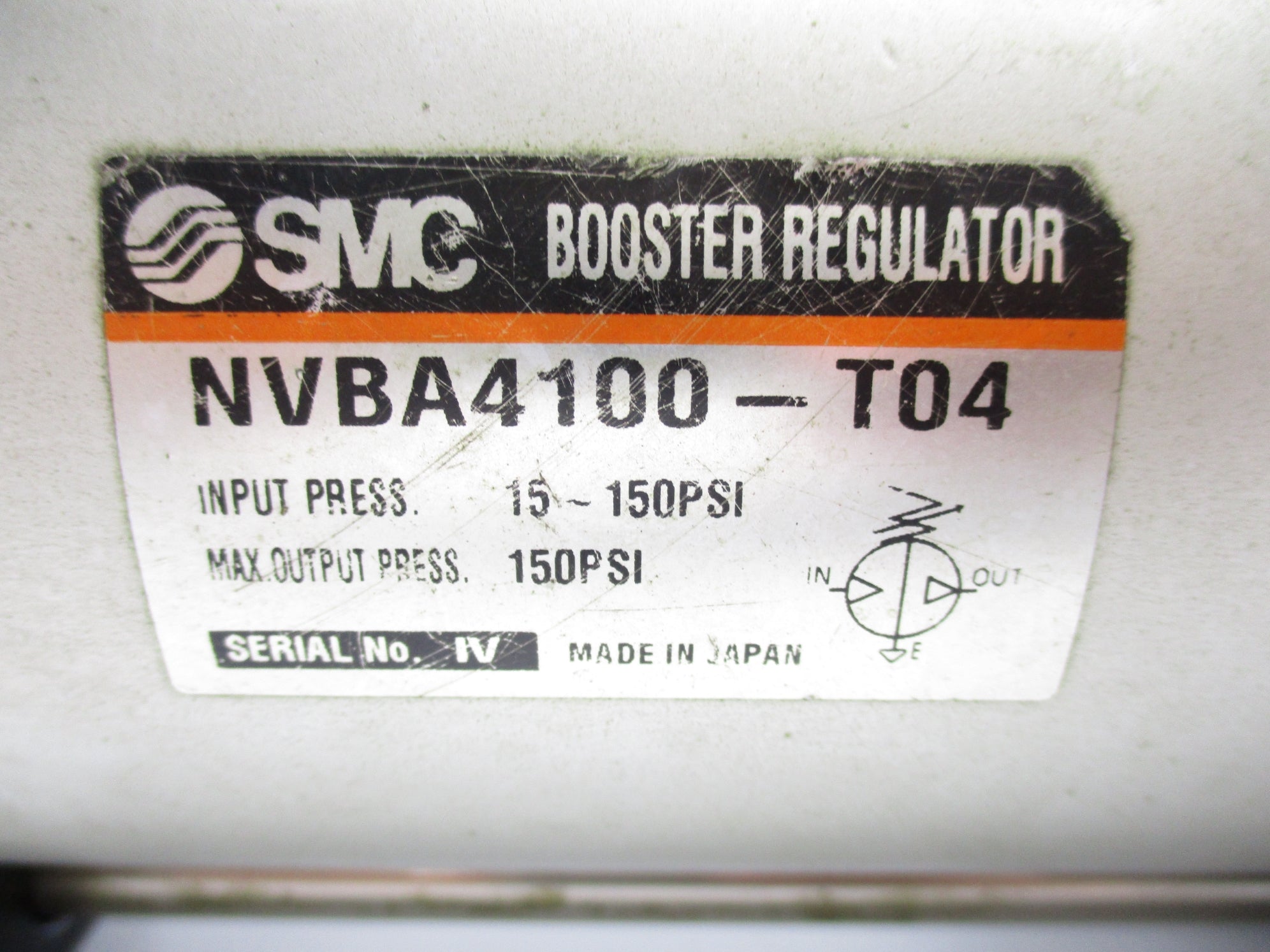 SMC NVBA4100-T04 150PSI UNMP