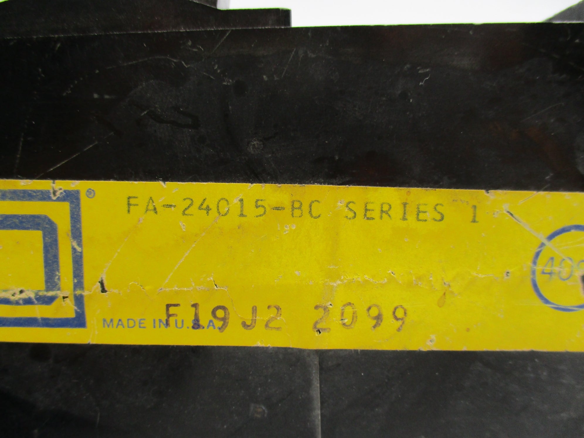 SQUARE D FA-24015-BC SER. 1 15A 480VAC UNMP