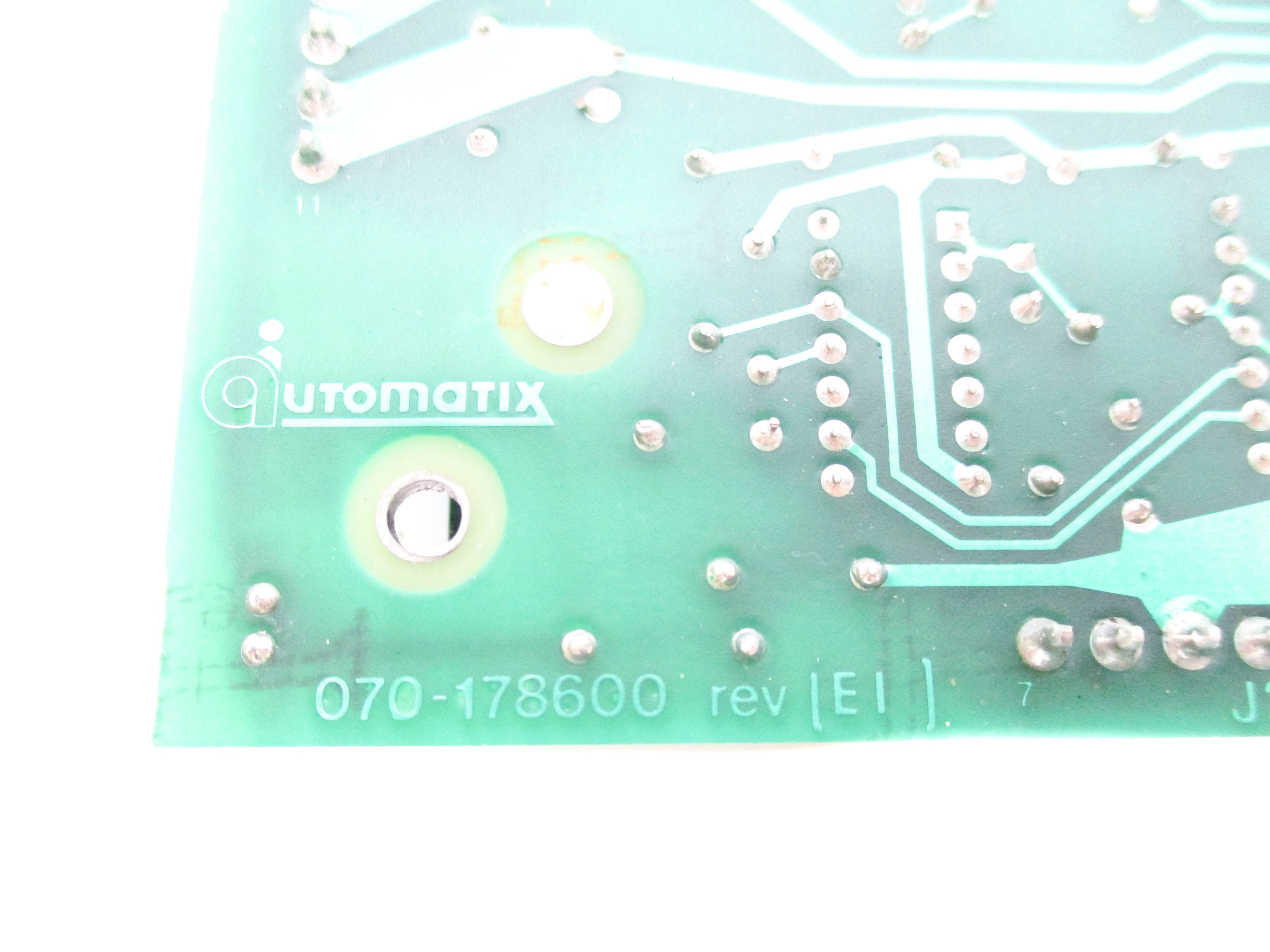 AUTOMATIX CP91 070-178600 REV. E NSNP