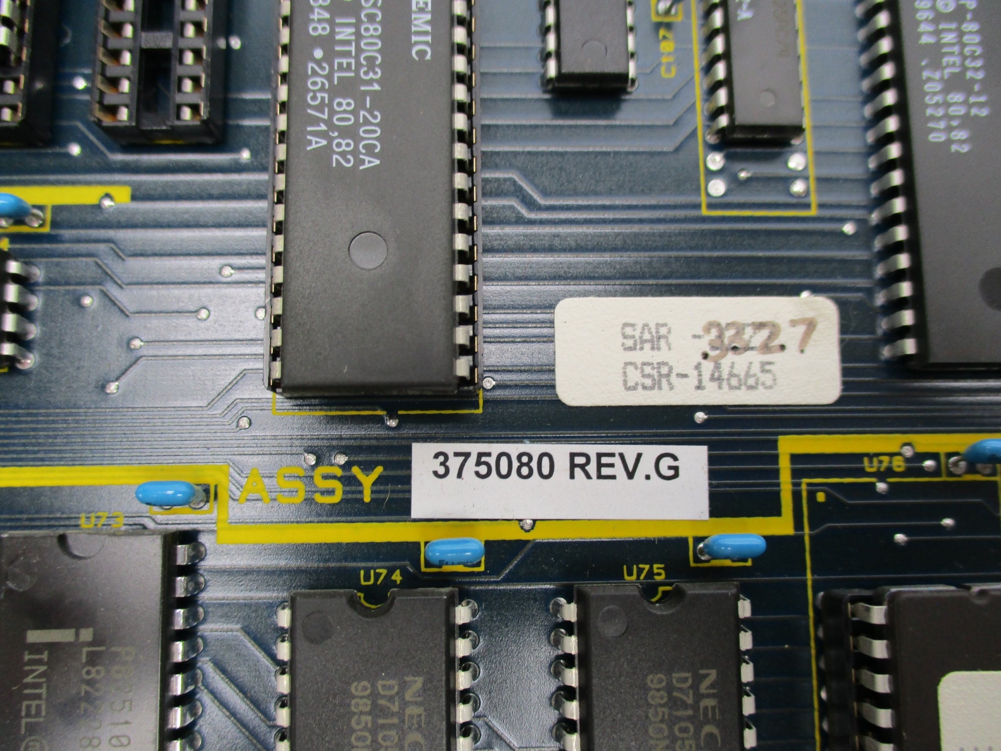 VIDEOJET 375080 REV. G NSNP