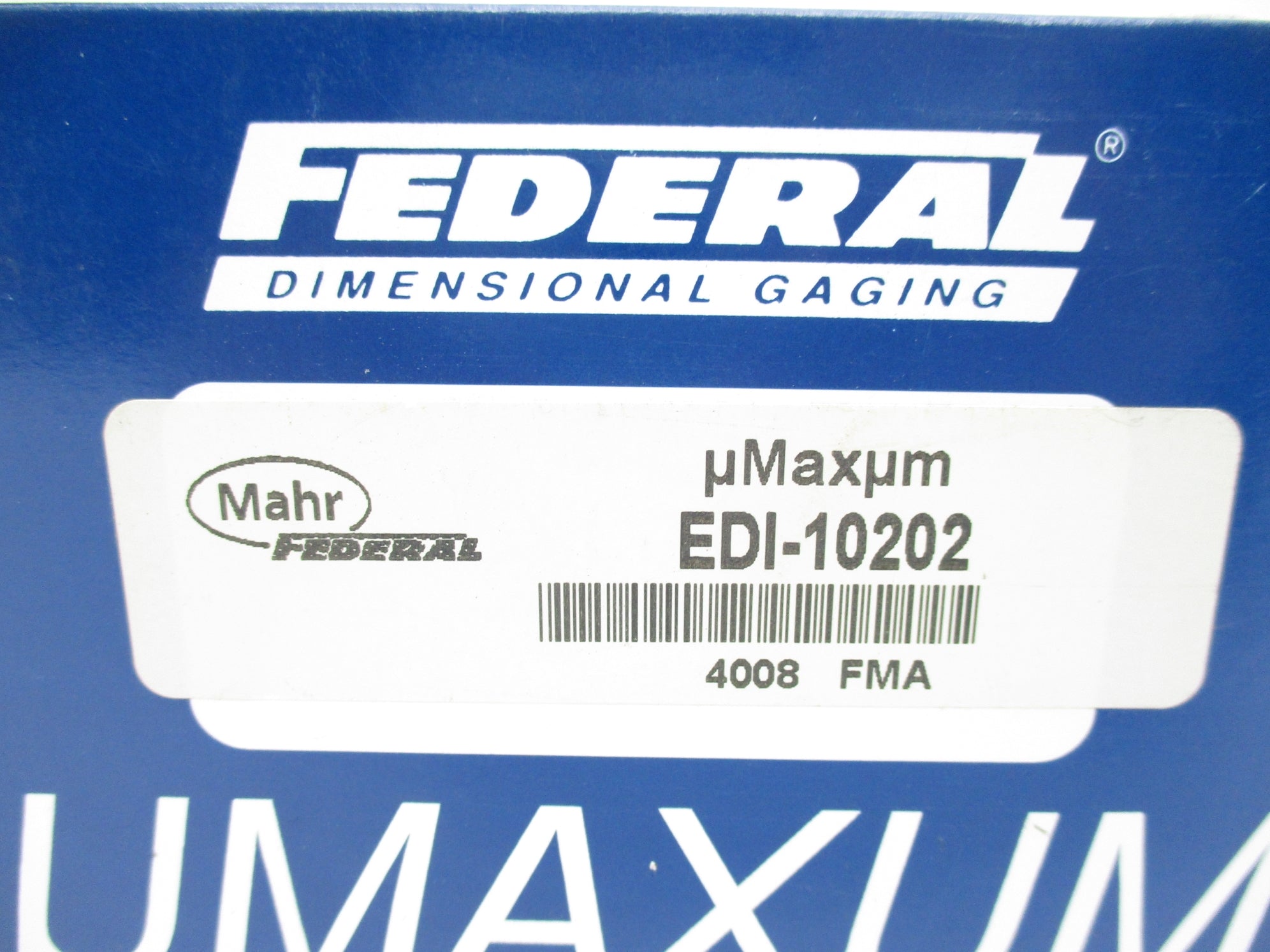 MAHR FEDERAL EDI-10202 NSMP
