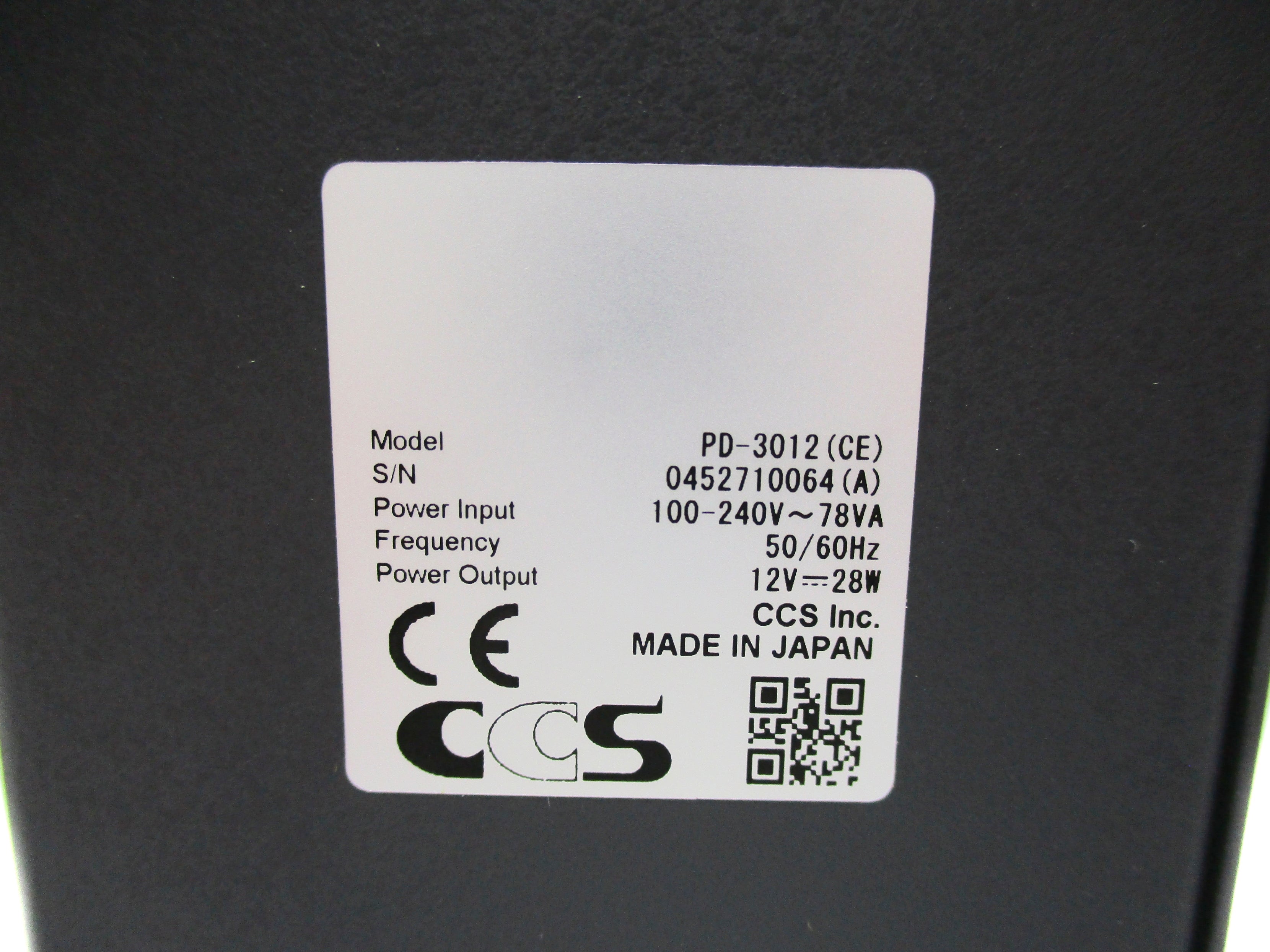 CCS PD-3012(CE) NSMP