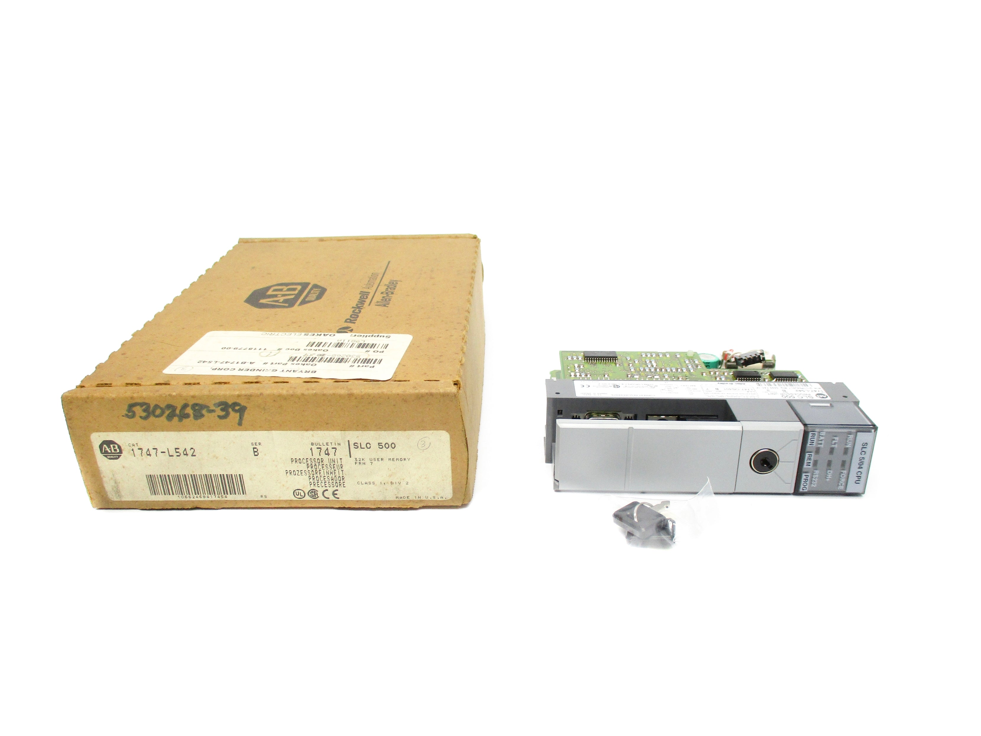 ALLEN BRADLEY 1747-L542 SER. B F/W 7 NSMP