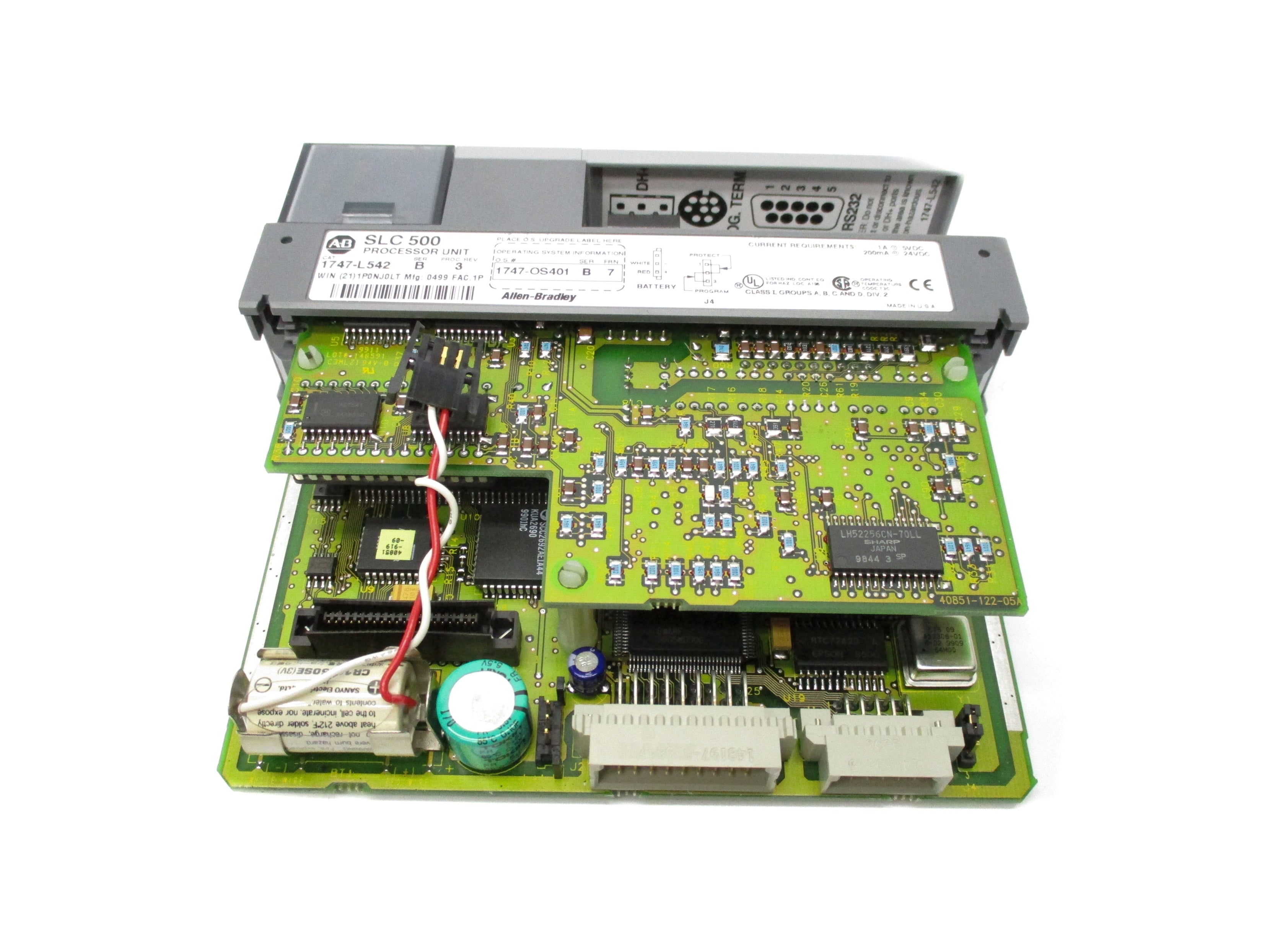 ALLEN BRADLEY 1747-L542 SER. B F/W 7 NSMP