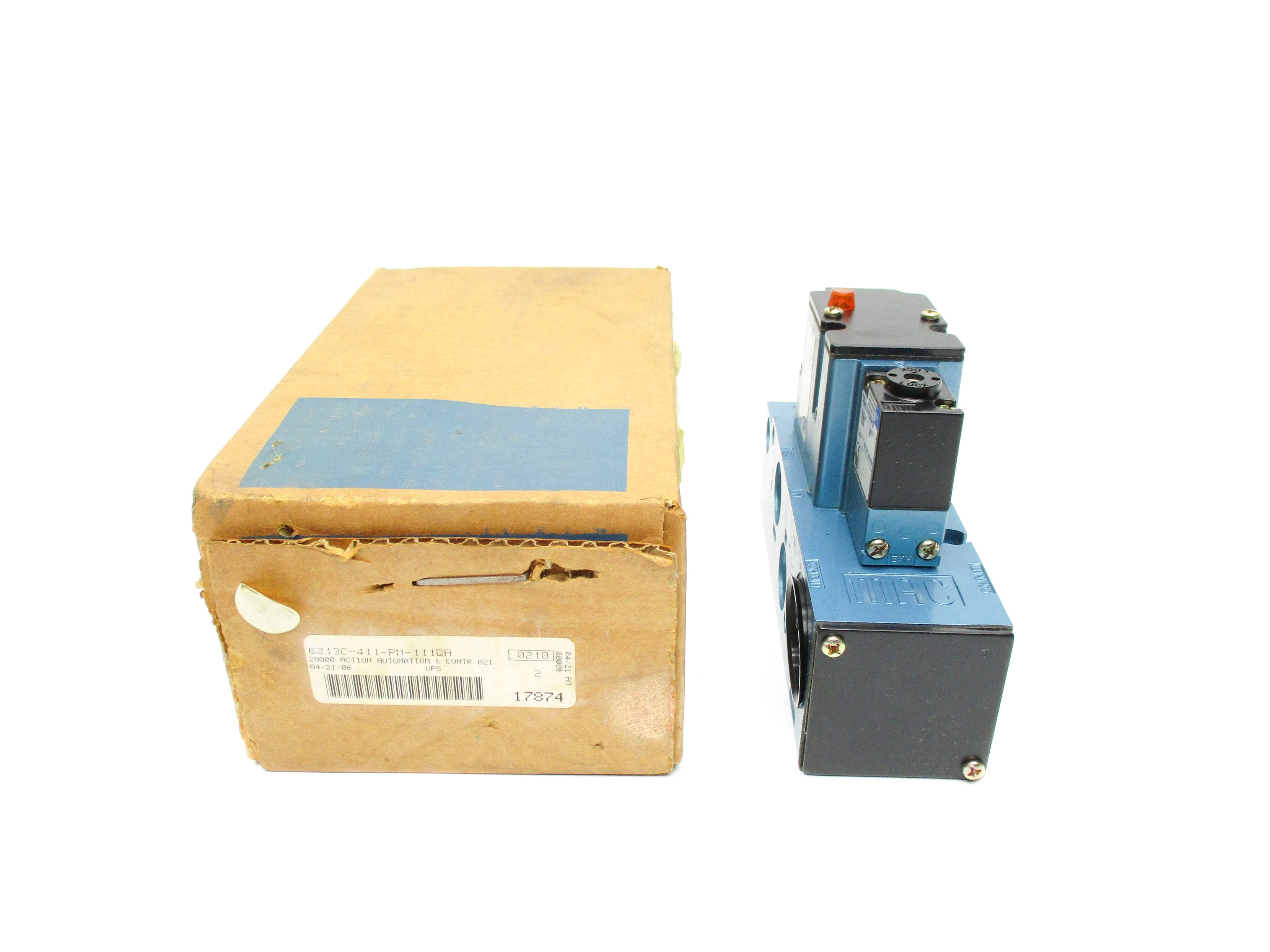 MAC 6213C-411-PM-111DA 110/120V 150PSI NSMP