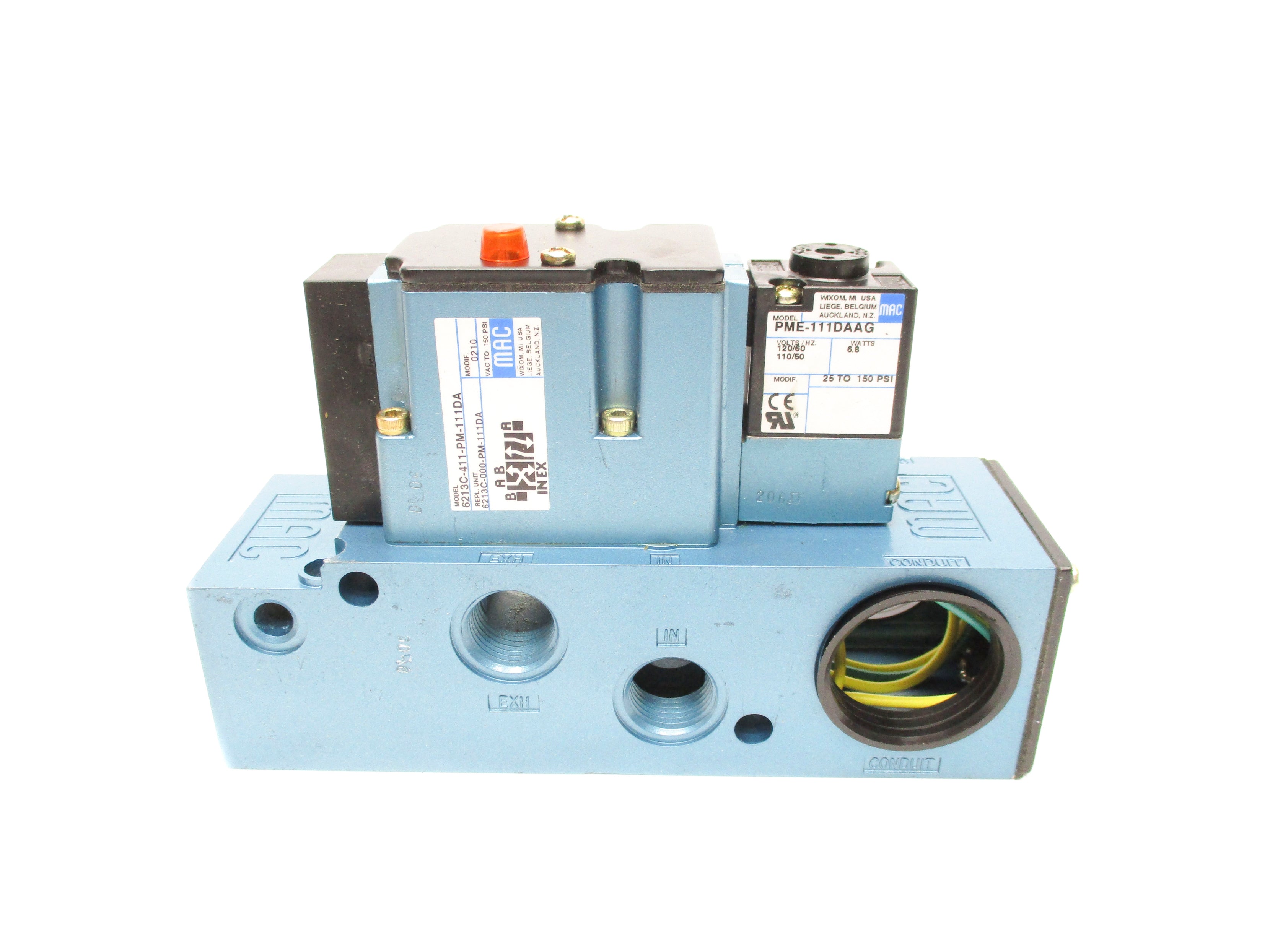 MAC 6213C-411-PM-111DA 110/120V 150PSI NSMP