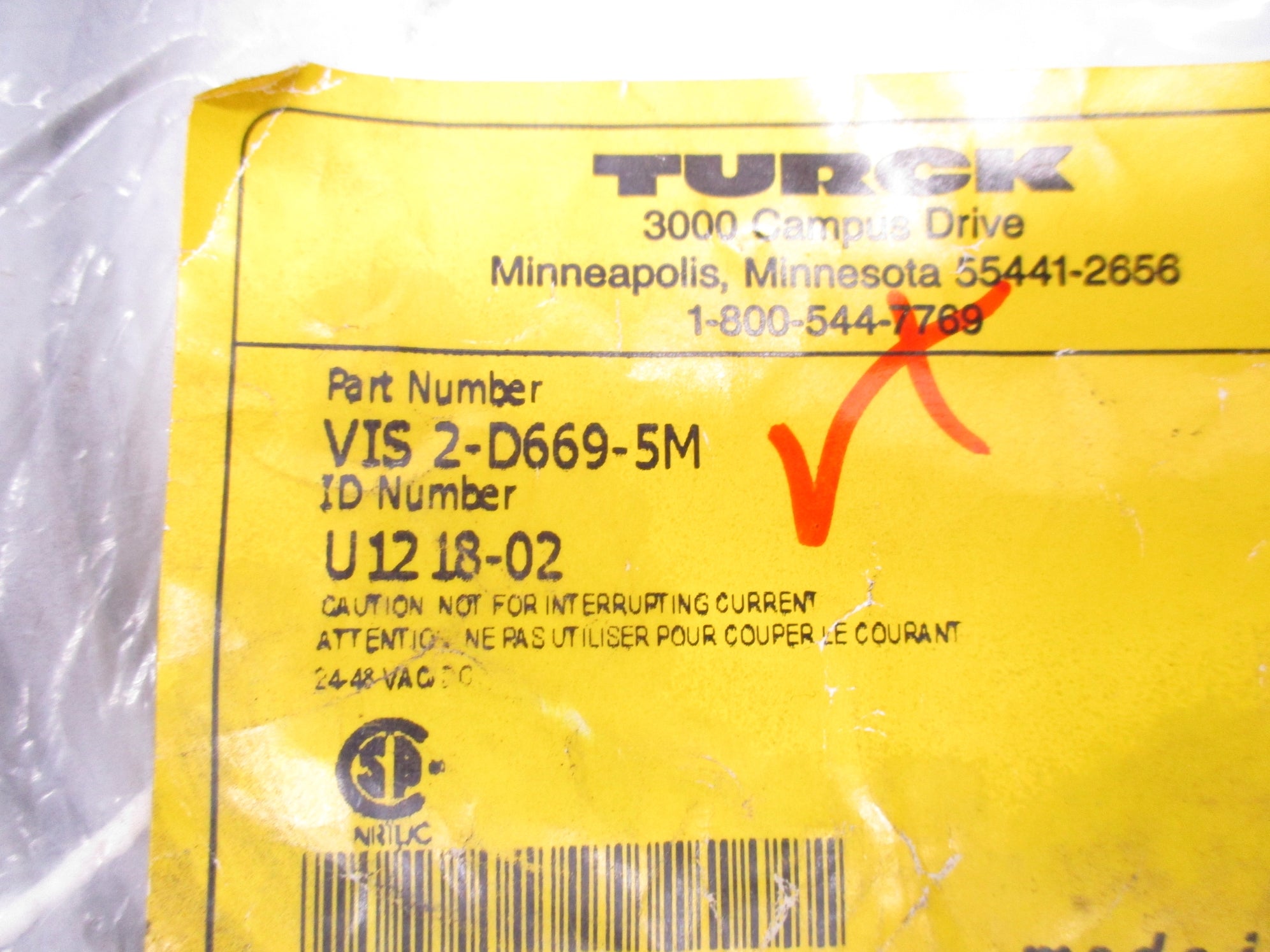 TURCK VIS2-D669-5M NSMP