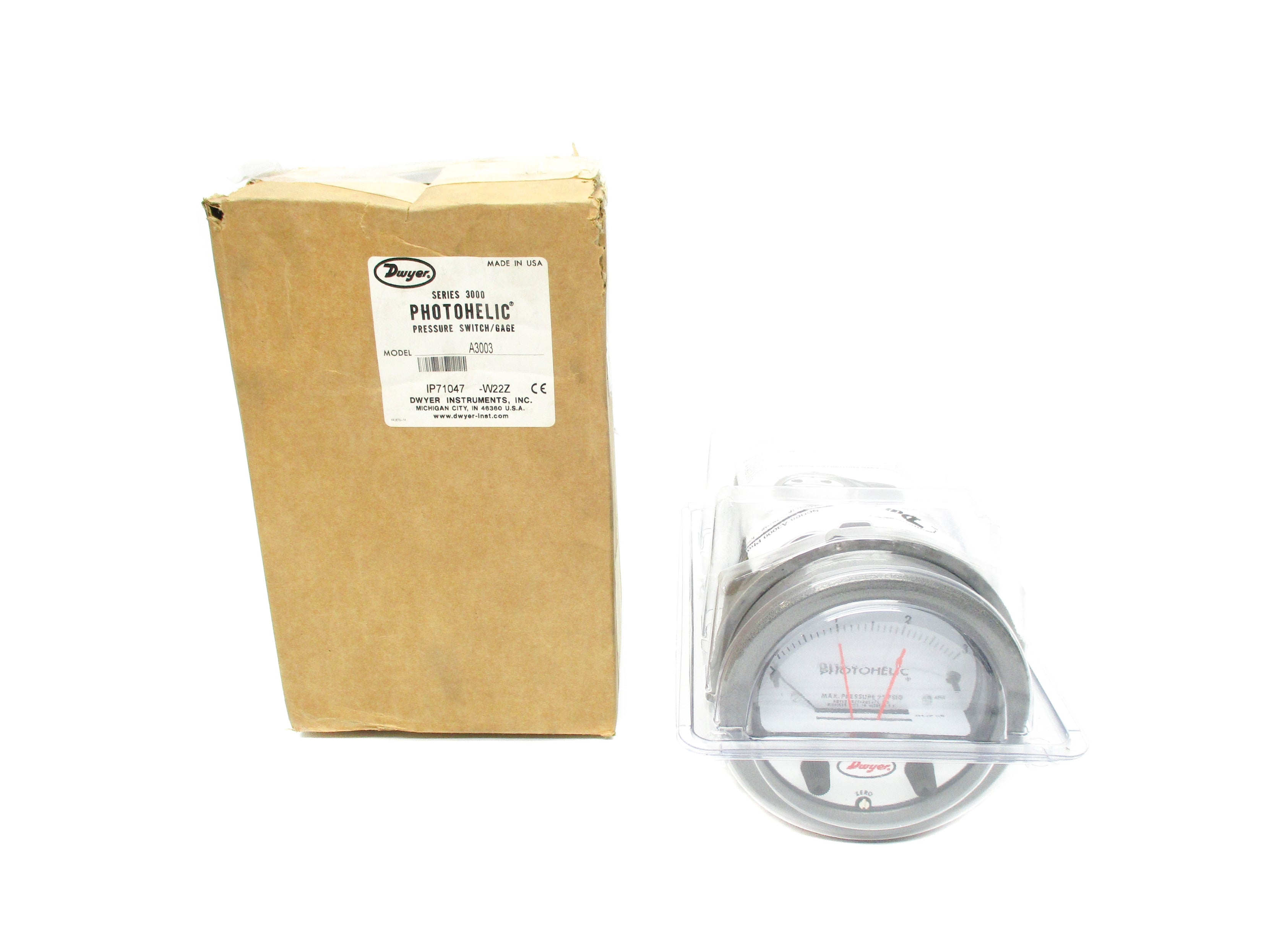 DWYER A3003 SER. 3000 25PSIG NSMP