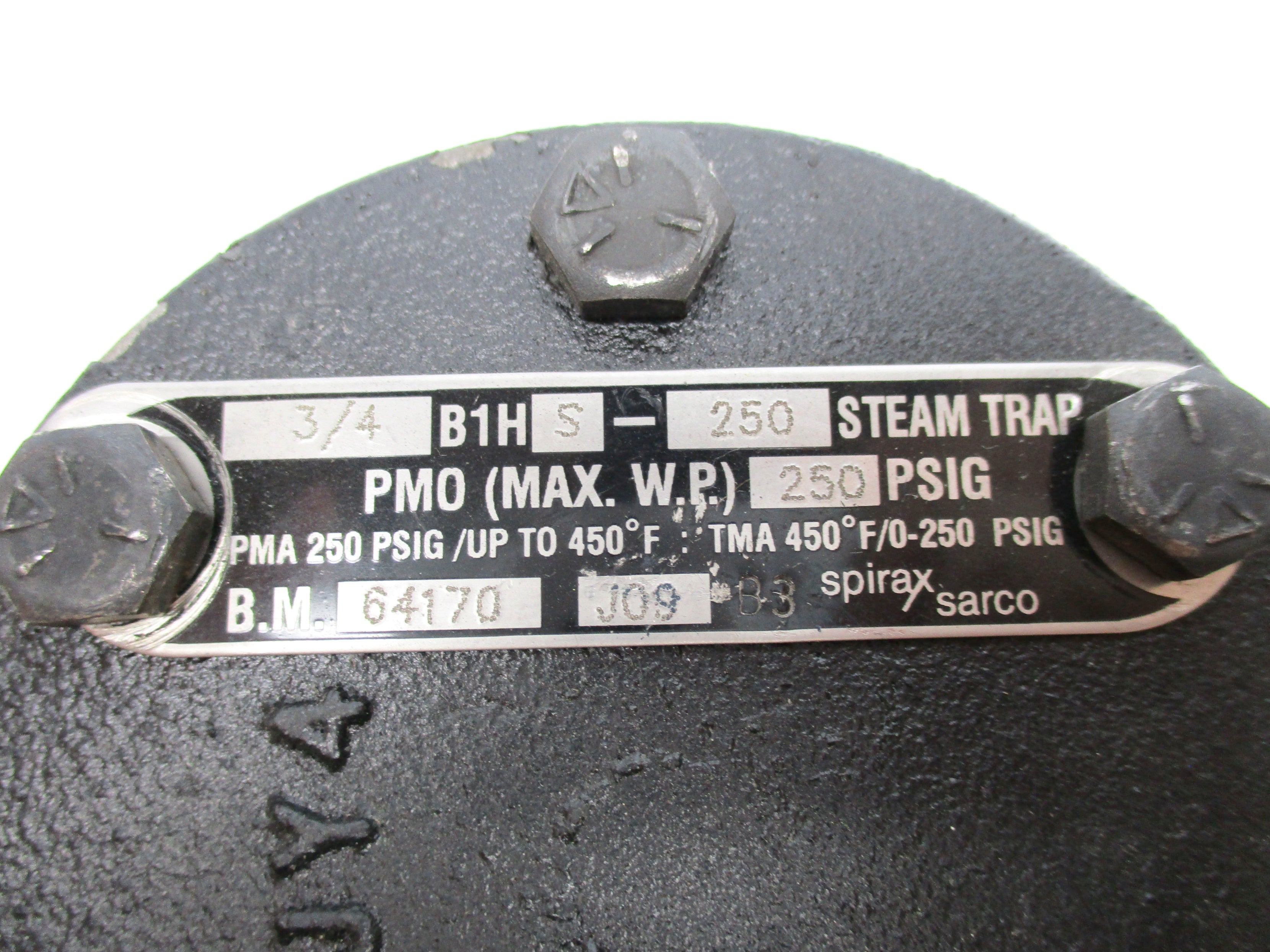 SPIRAX SARCO 64170 B1HS-250 250PSIG UNMP