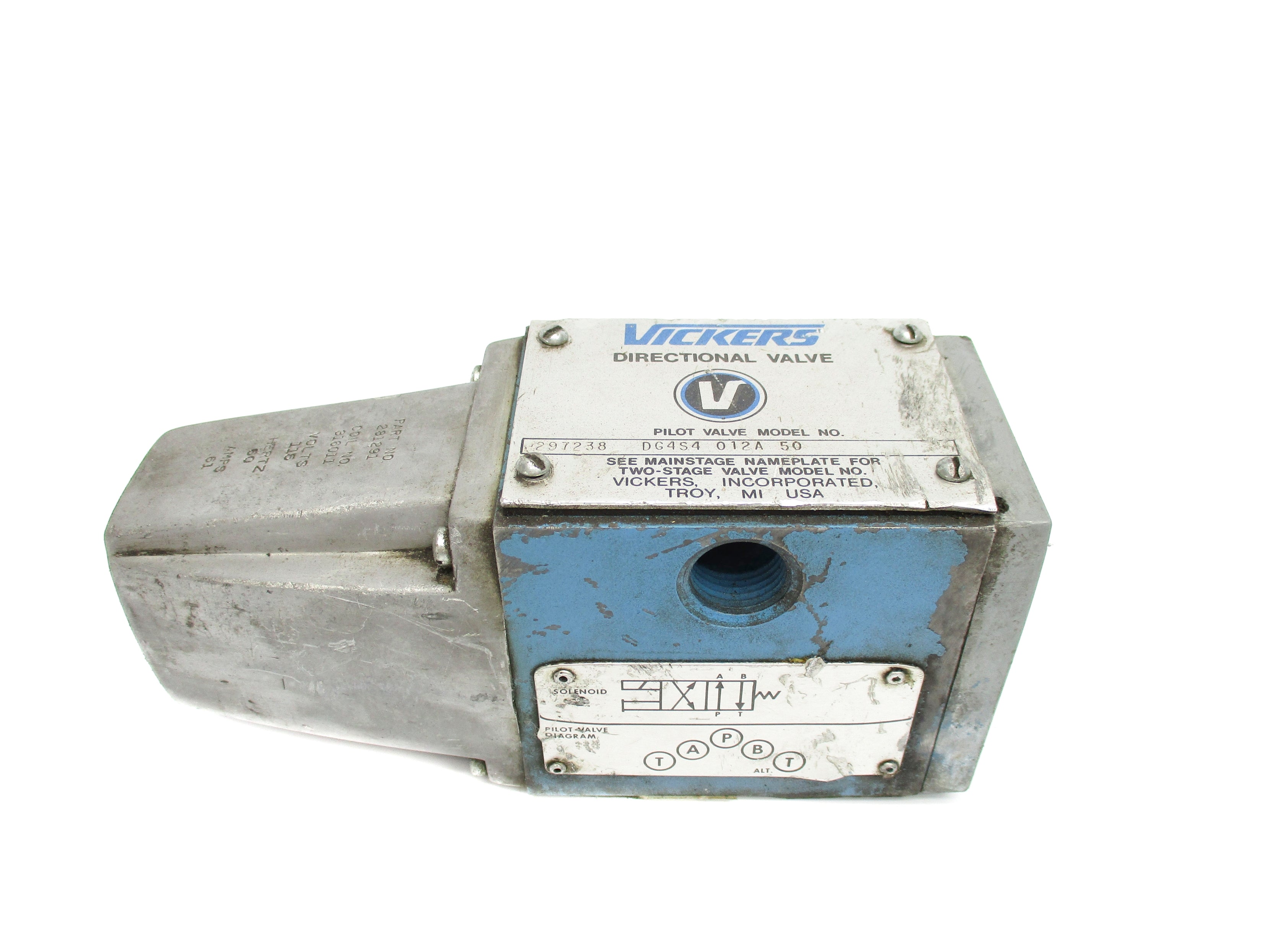 VICKERS DG4S4012A50 297238 115V UNMP