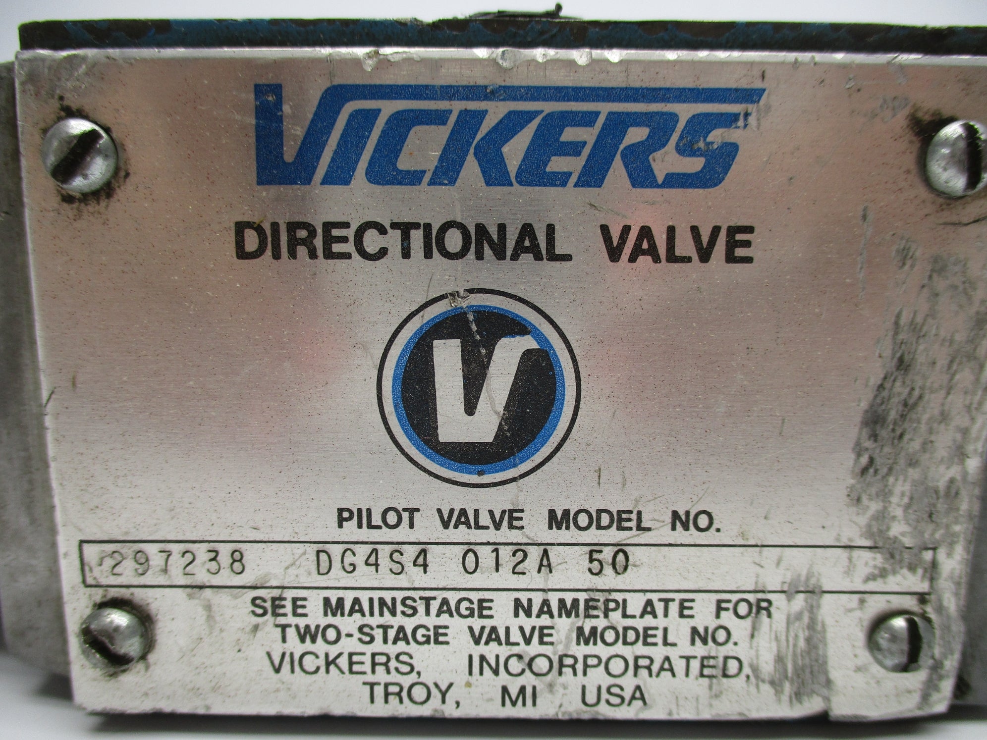 VICKERS DG4S4012A50 297238 115V UNMP
