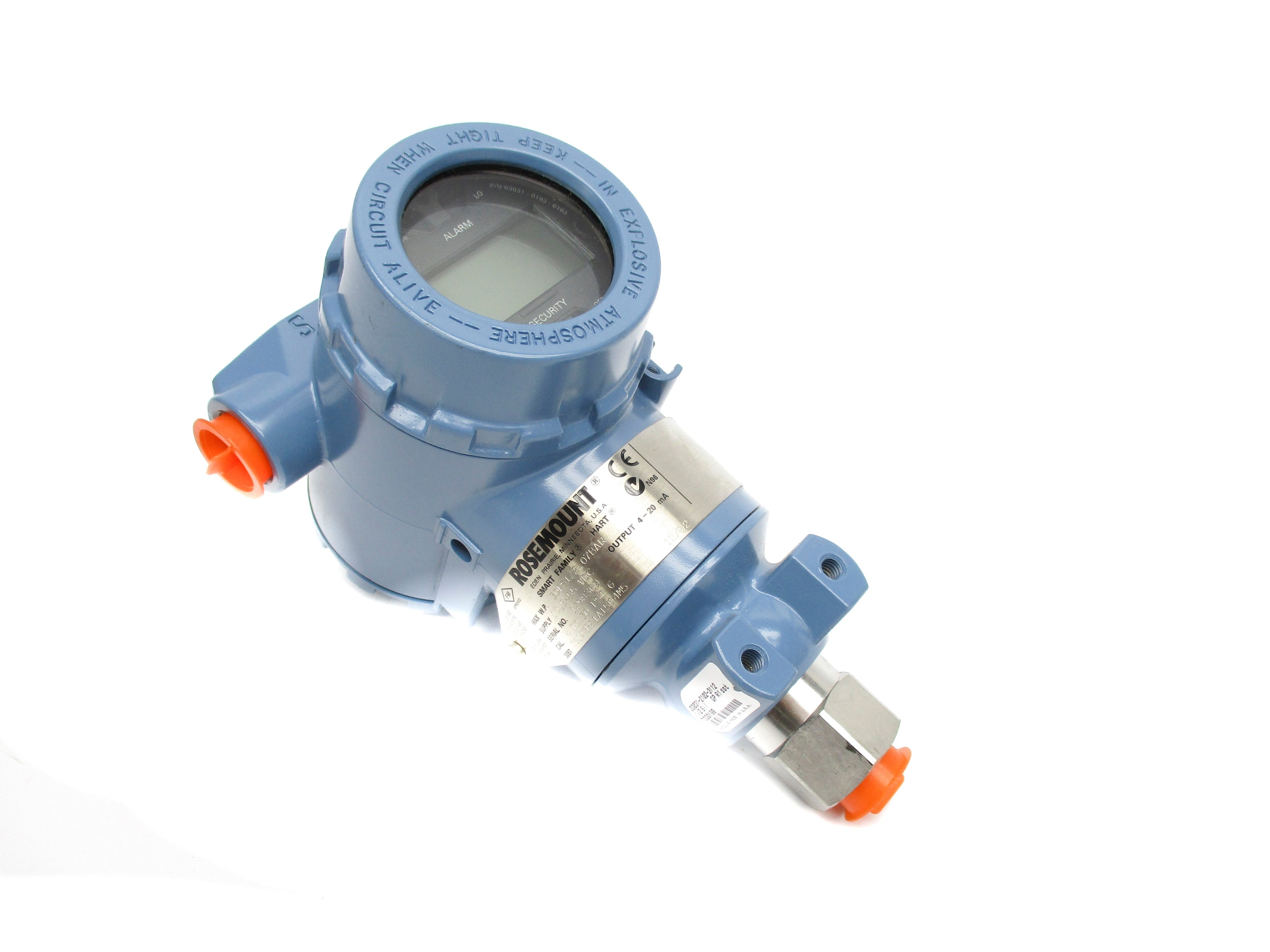 ROSEMOUNT 3051TG1A2B21AI5Q4M5 30PSI NSNP