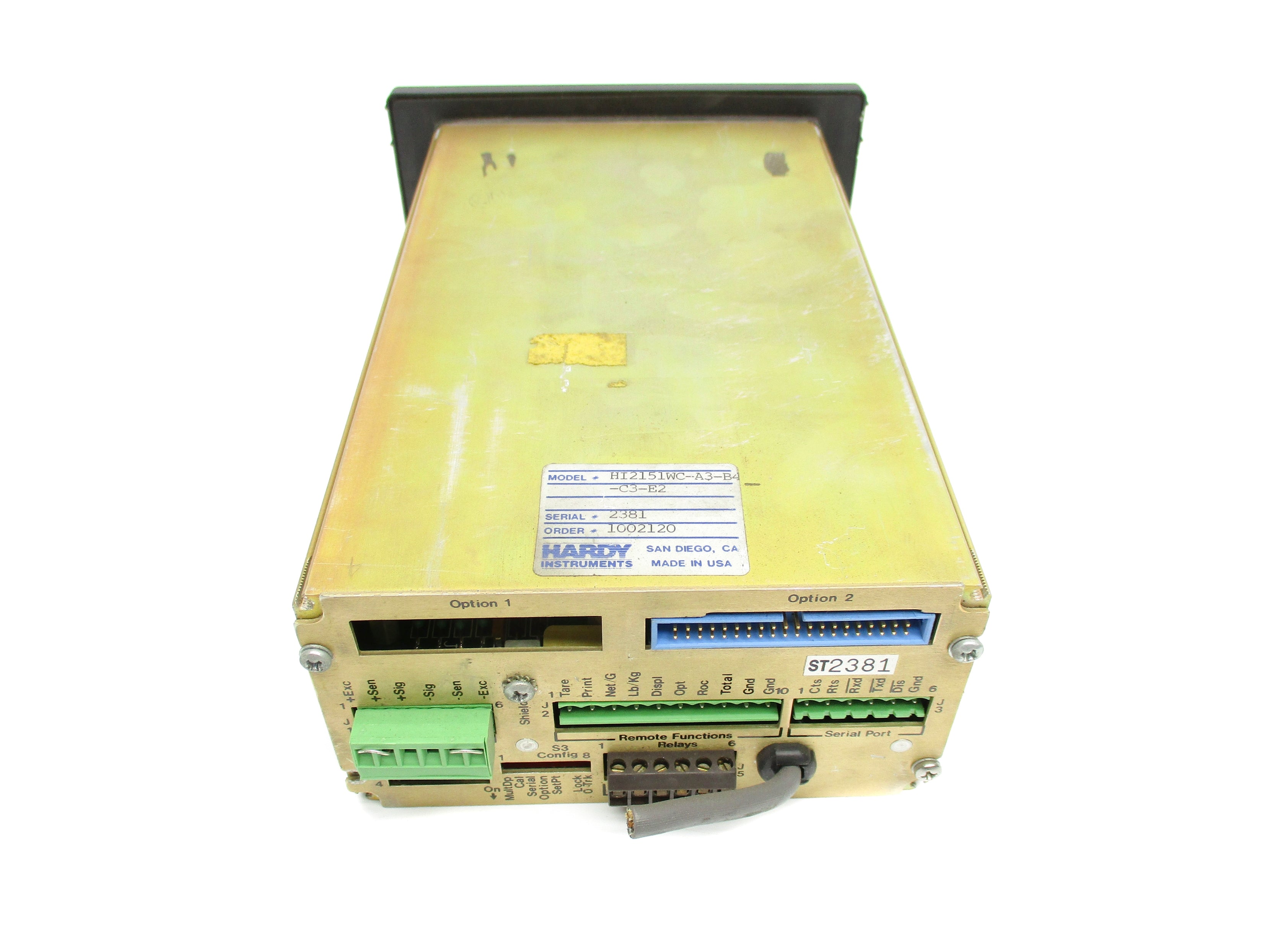 HARDY HI2151WC-A3-B4-C3-E2 UNMP