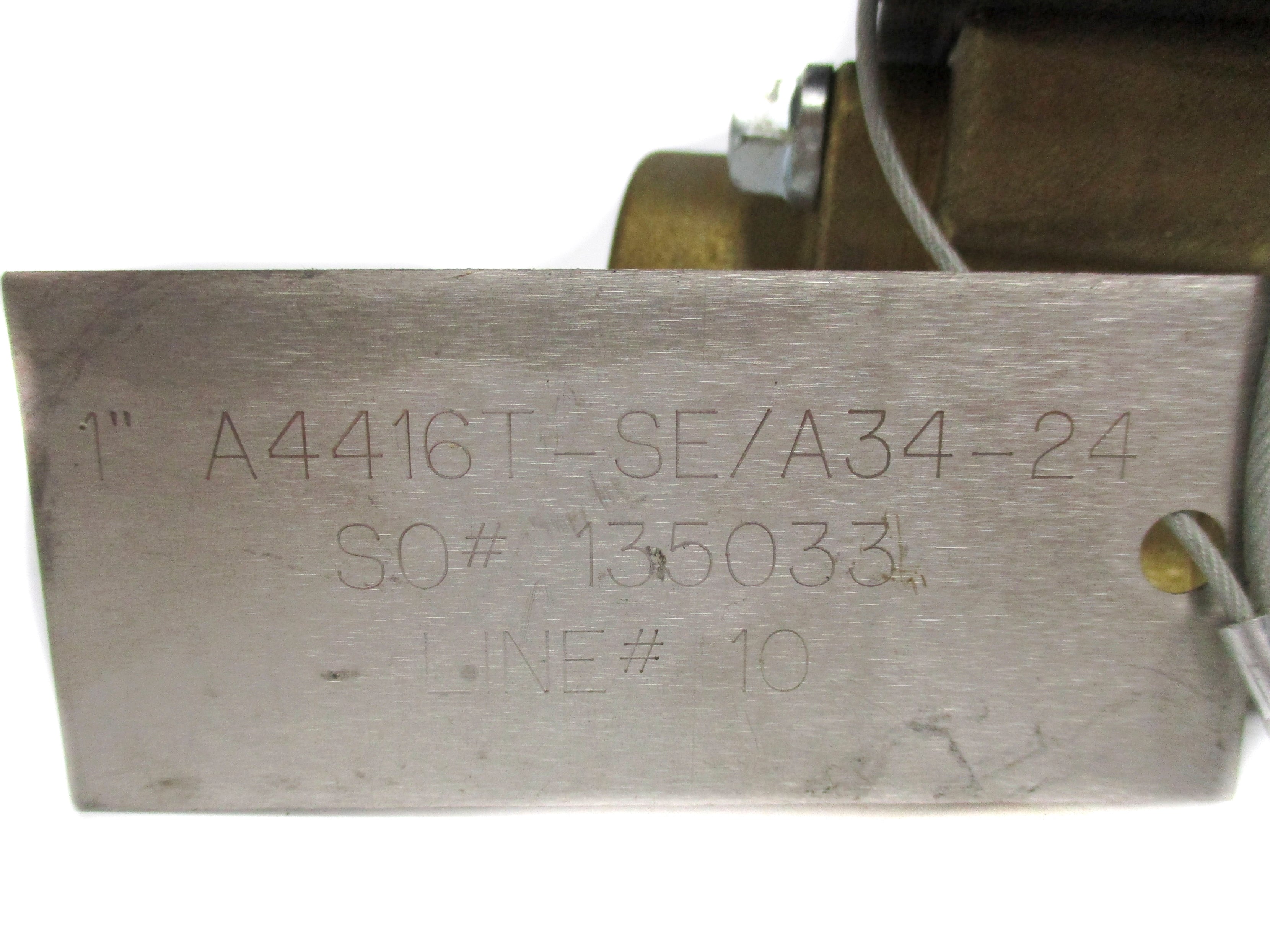 FLOWSERVE 1"A4416T-SE/A34-24 UNMP