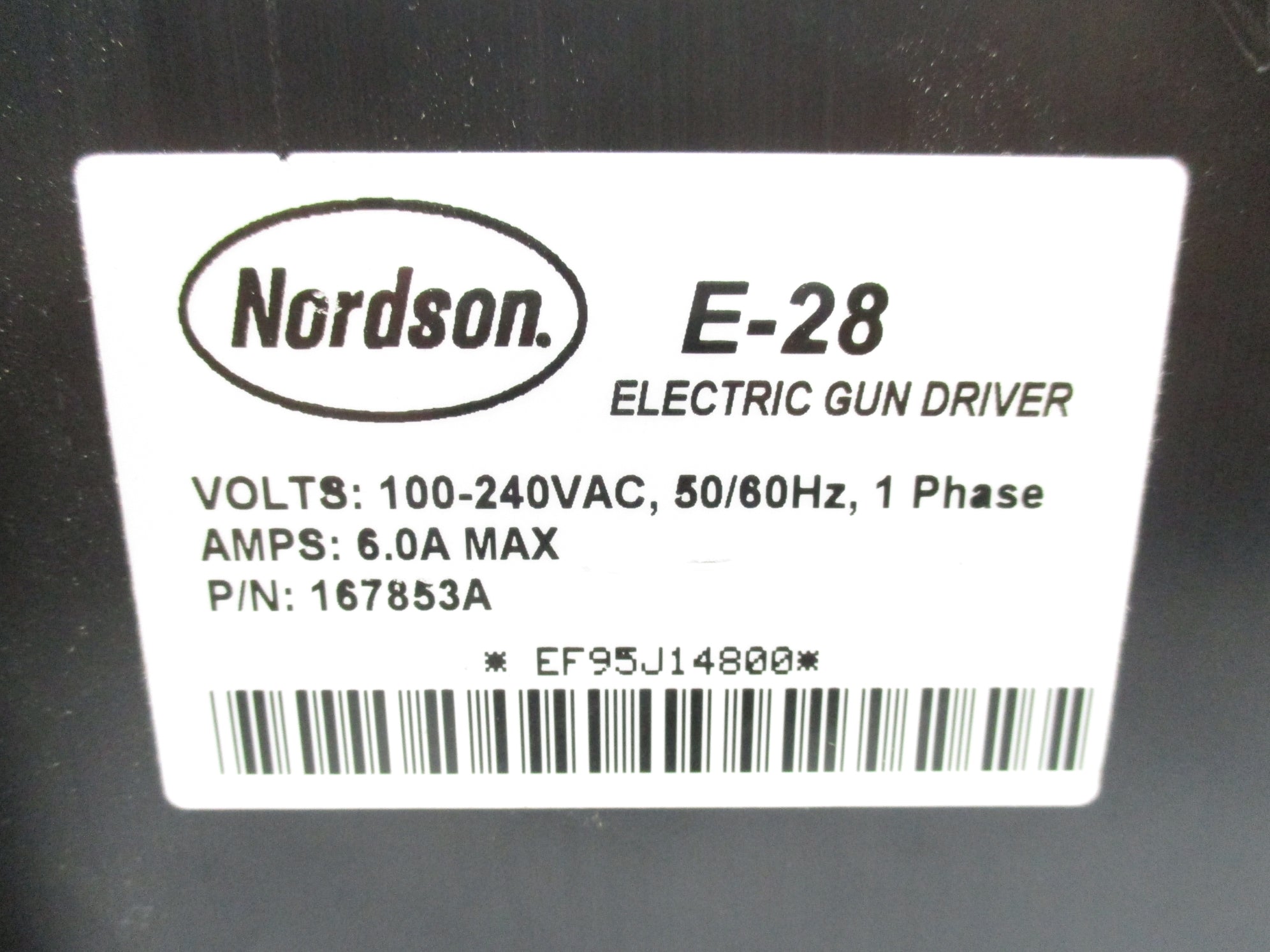INDUSTRIAL SPARE PART 167853A NSNP