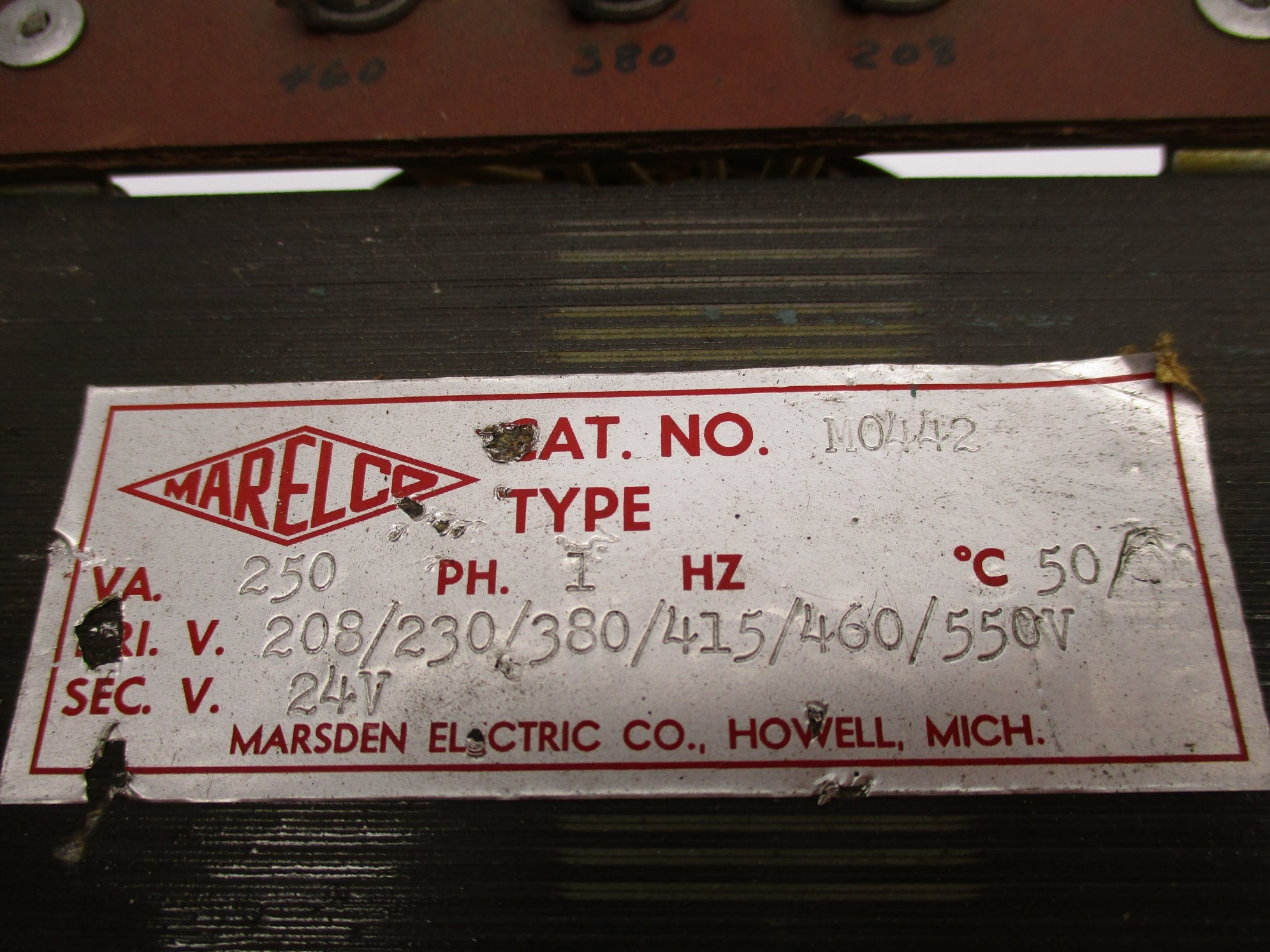 MARSDEN ELECTRIC M0442 (AS PICTURED) NSNP