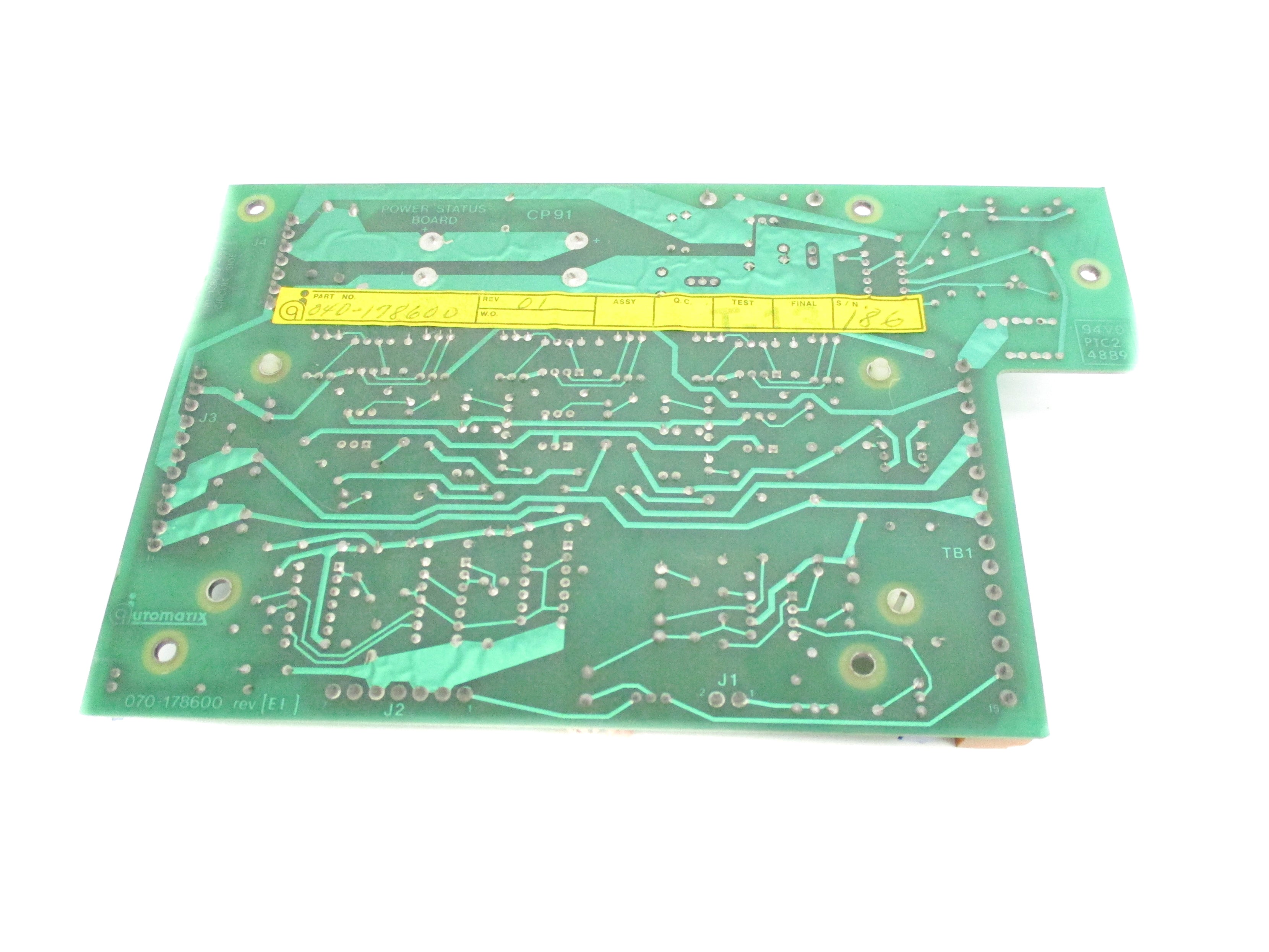 AUTOMATIX 070-178600 REV. E1 (AS PICTURED) UNMP