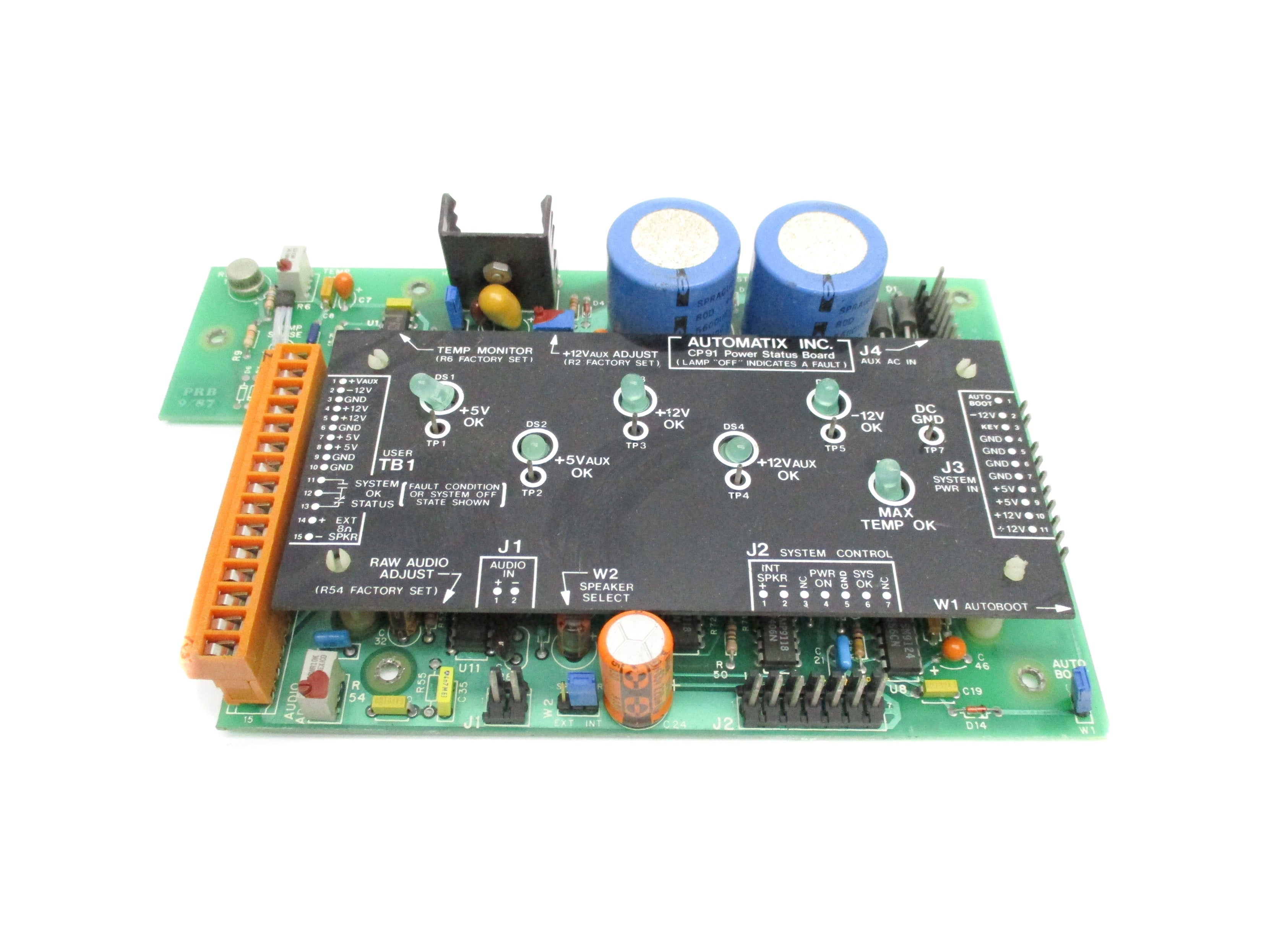AUTOMATIX 070-178600 REV. 0E (AS PICTURED) UNMP