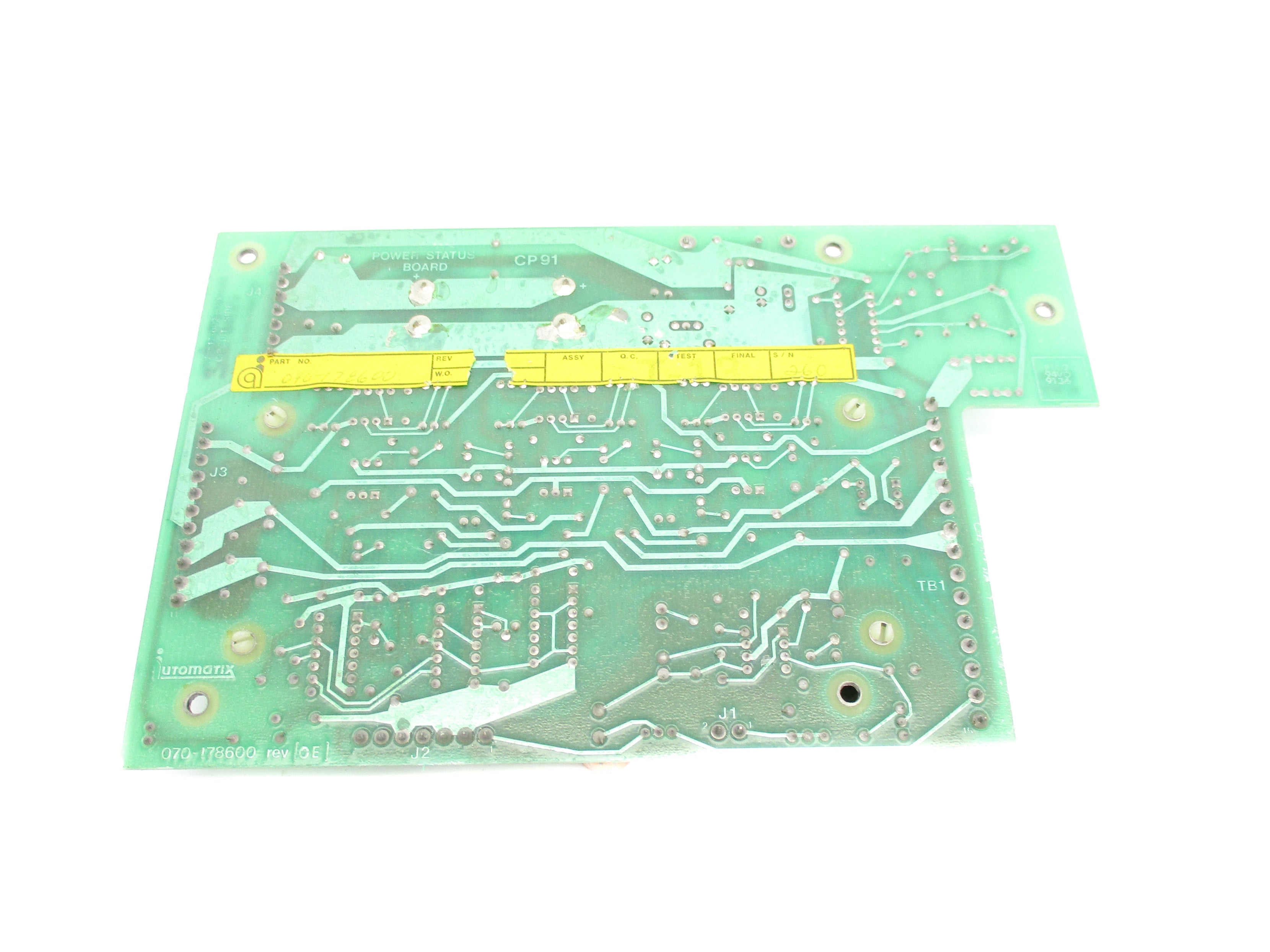 AUTOMATIX 070-178600 REV. 0E (AS PICTURED) UNMP