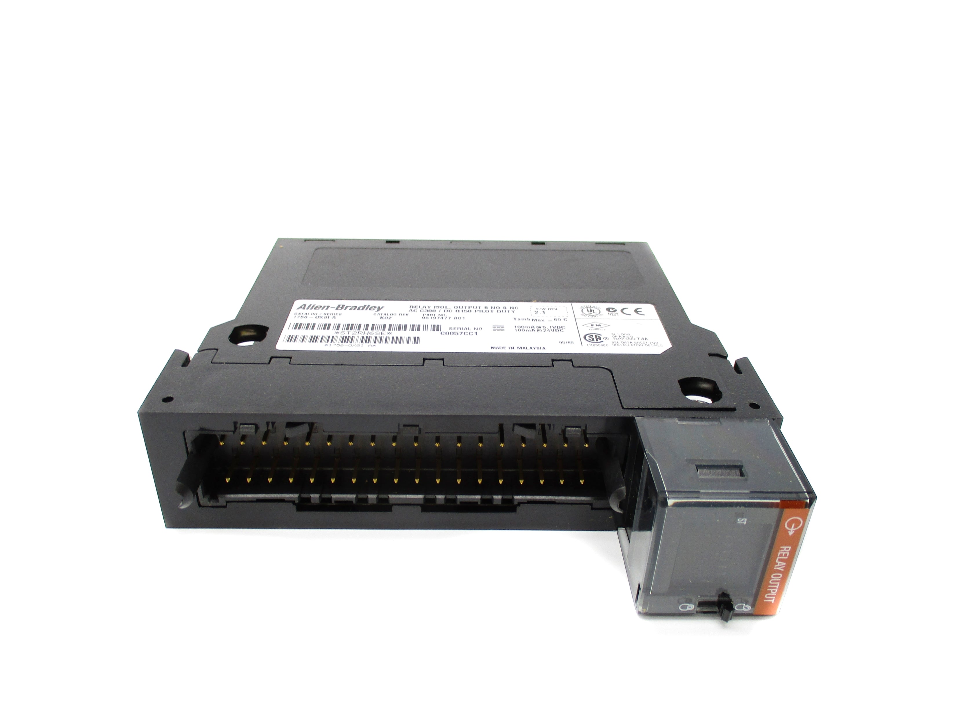 ALLEN BRADLEY 1756-OX8I SER. A F/W 2.1 NSMP