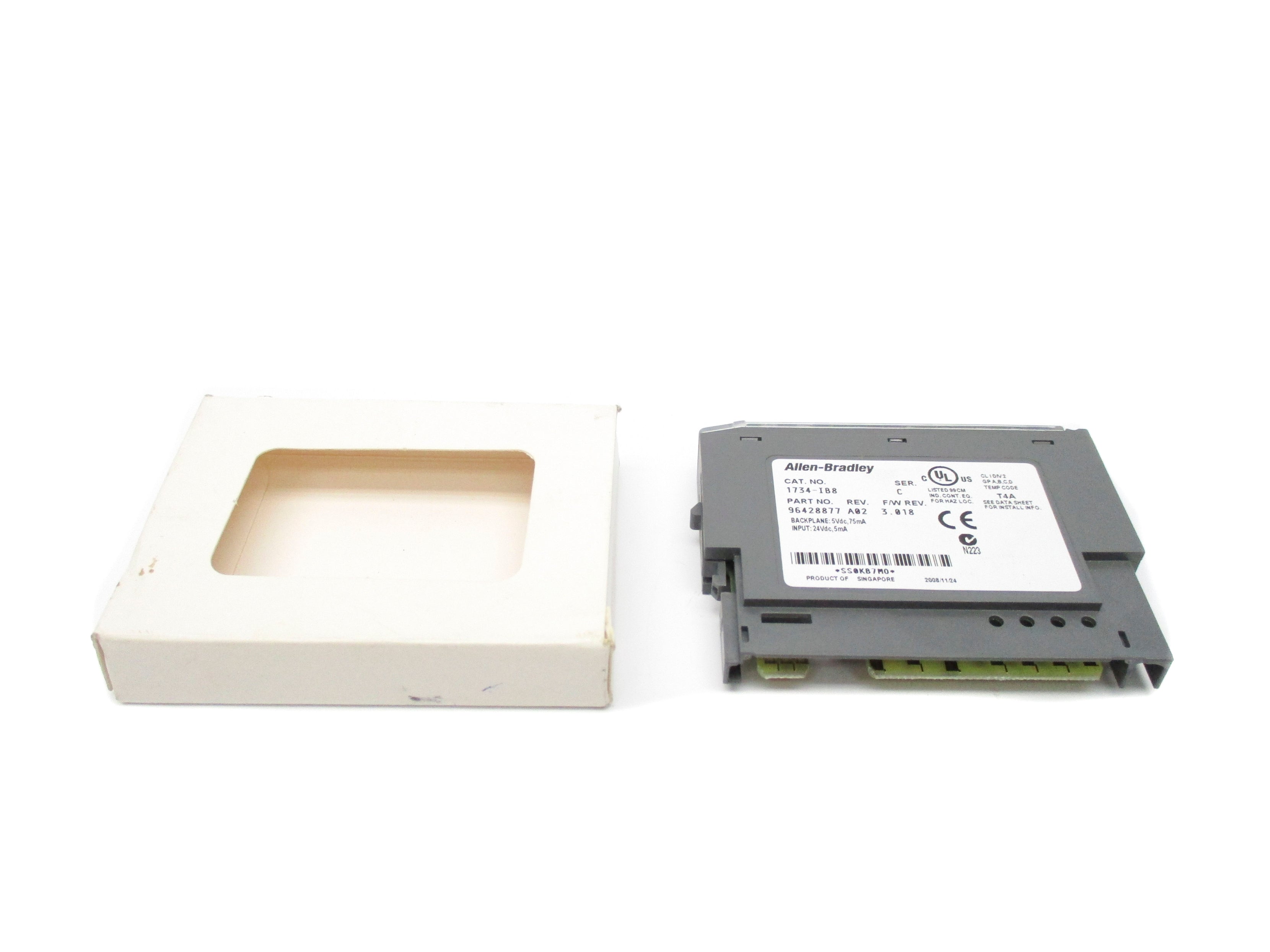 ALLEN BRADLEY 1734-IB8 SER. C F/W 3.018 NSMP