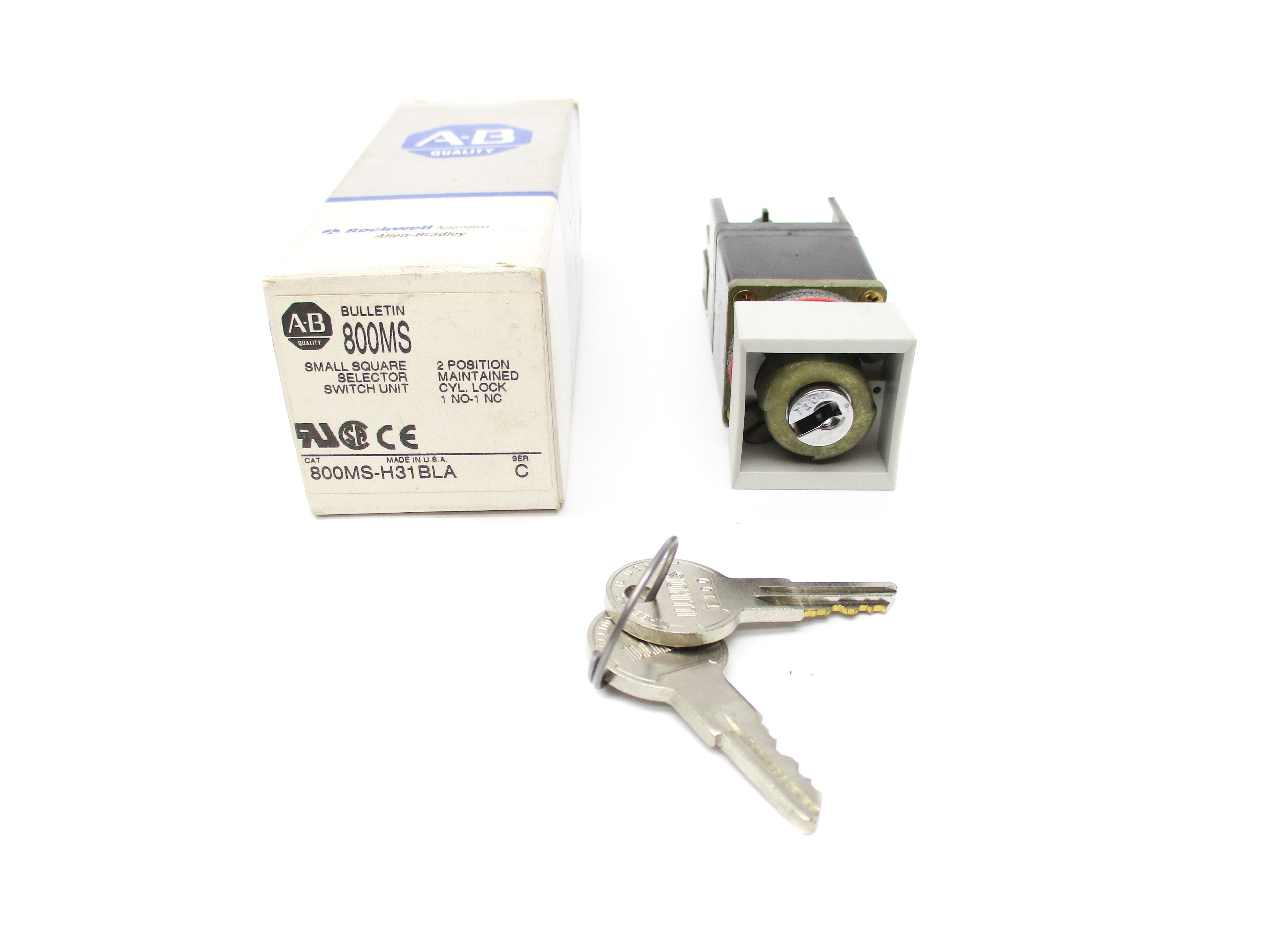 INDUSTRIAL SPARE PART 800MS-H31BLA SER. C (NO KEY) (GY/BL) NSMP