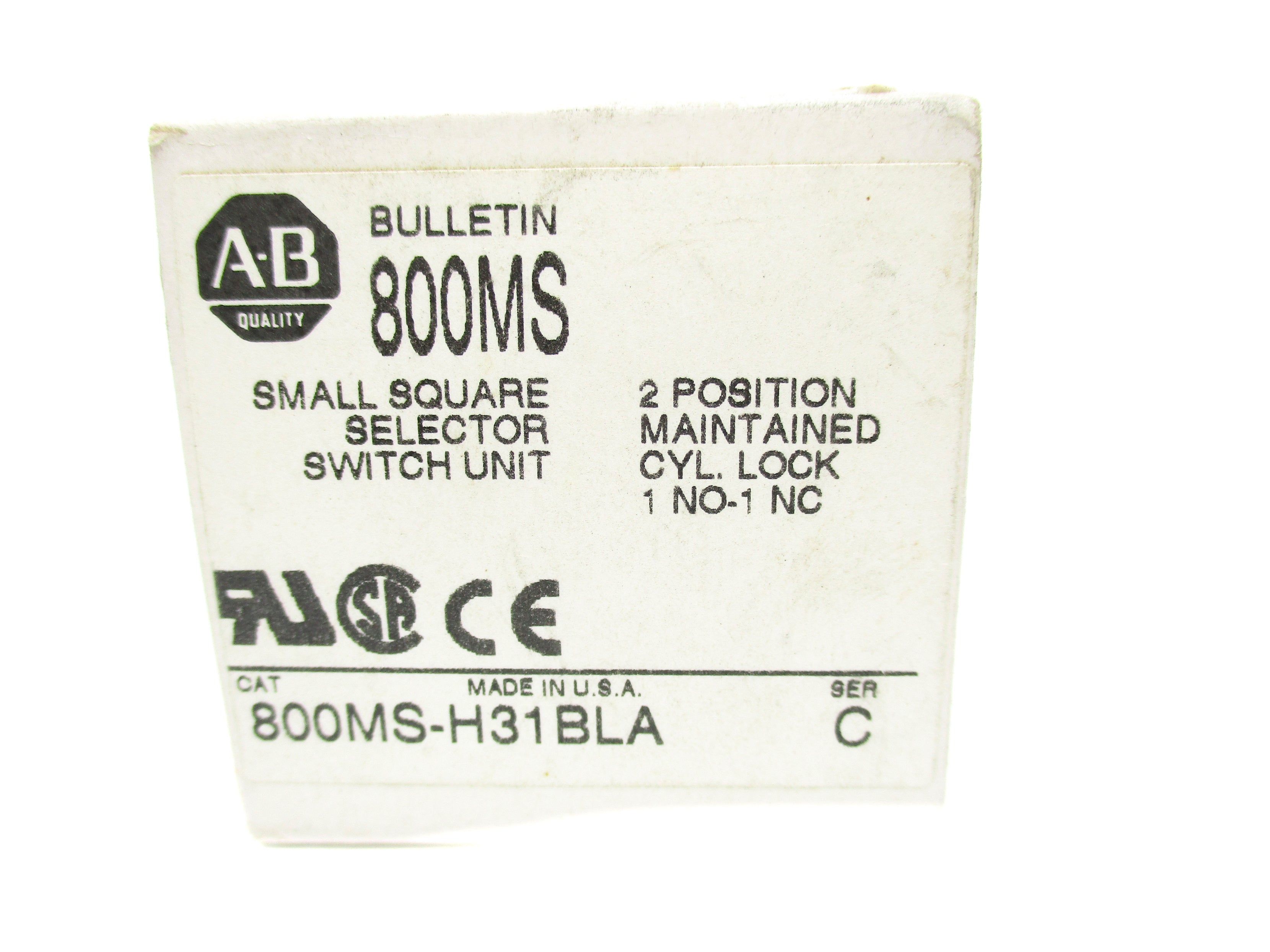 INDUSTRIAL SPARE PART 800MS-H31BLA SER. C (NO KEY) (GY/BL) NSMP