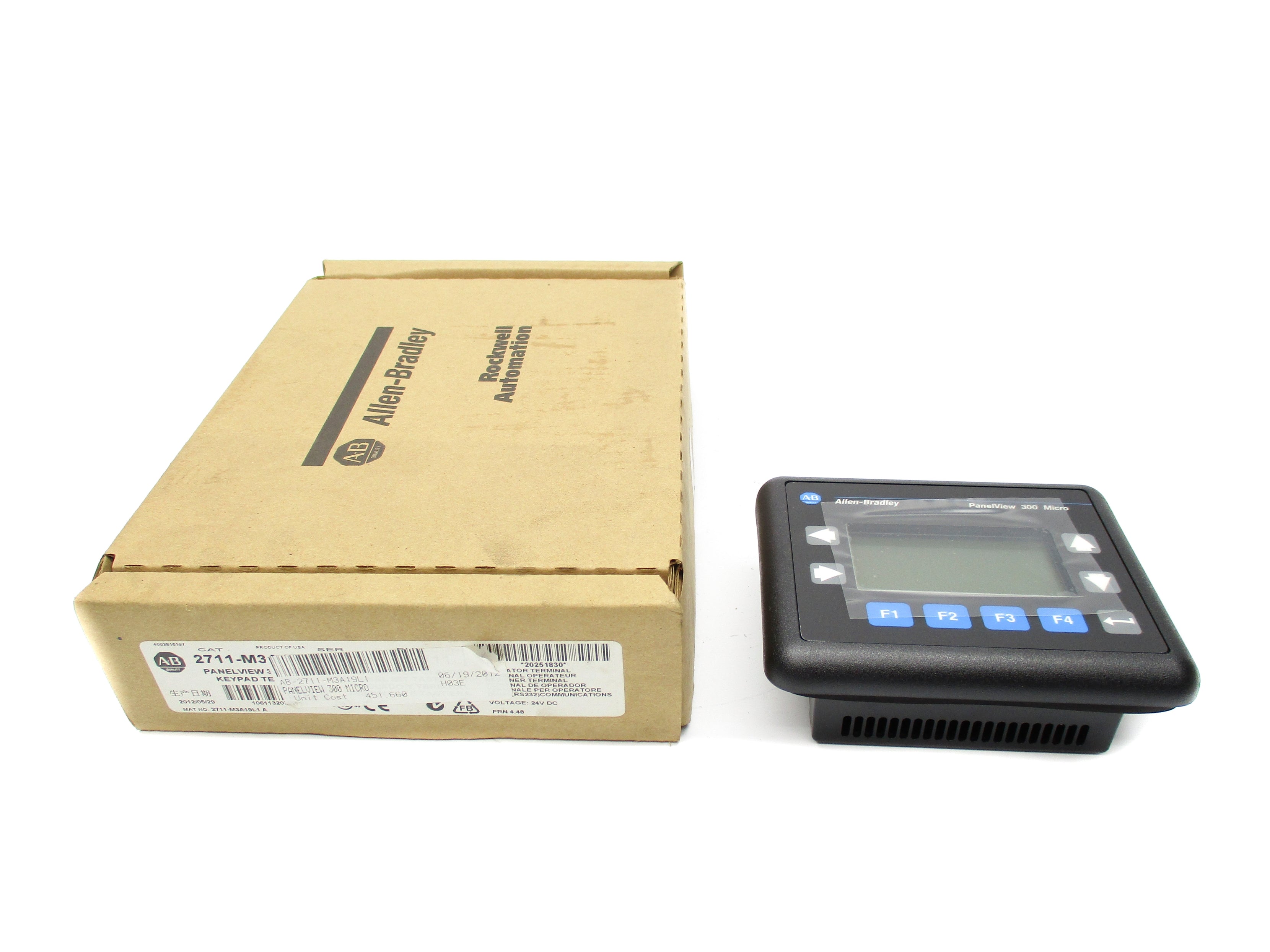 ALLEN BRADLEY 2711-M3A19L1 SER. A F/W 4.48 NSMP