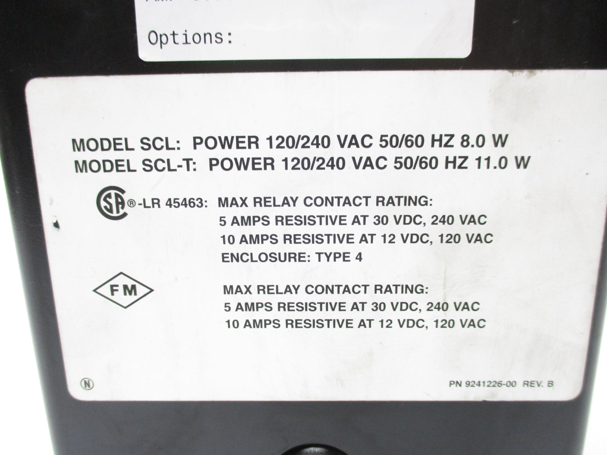 ROSEMOUNT SCL-P-014-M2 NSNP