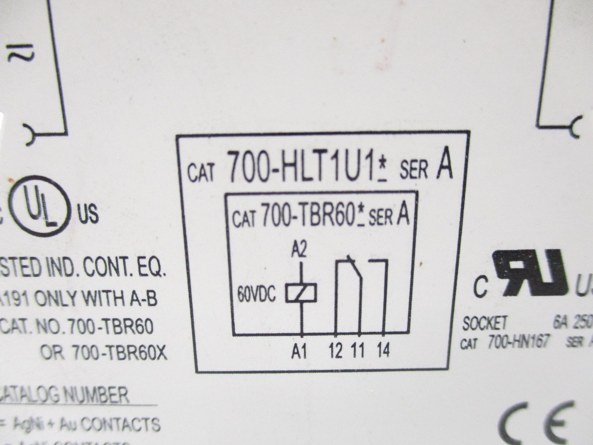 ALLEN BRADLEY 700-HLT1U1D SER. A NSNP