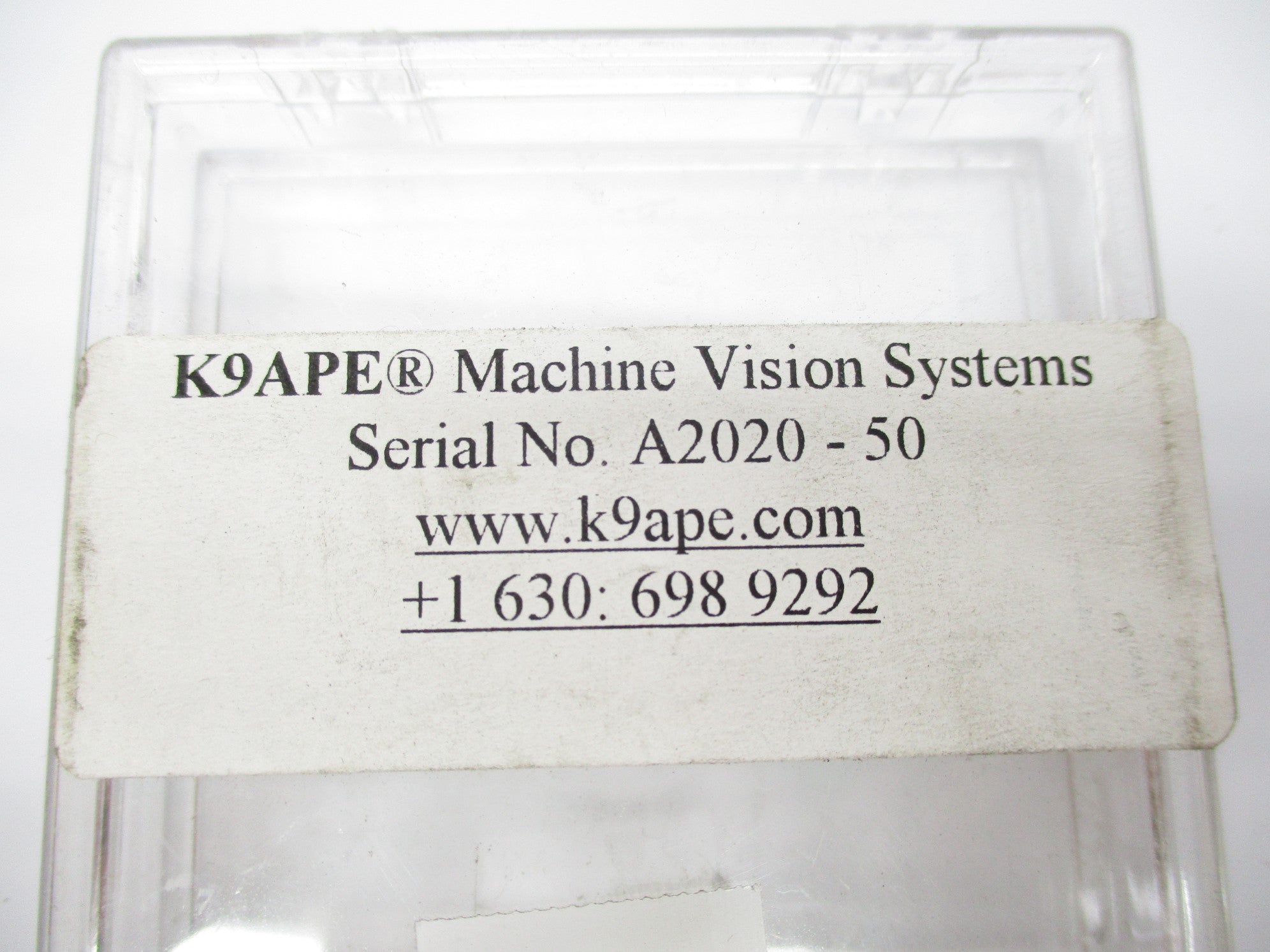 MACHINE VISION SYSTEMS K9APE NSMP